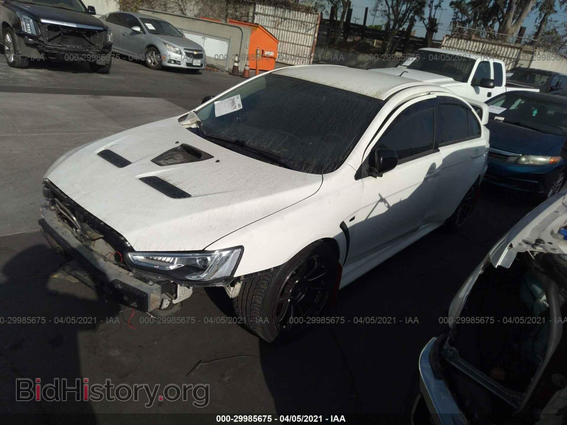 2013 MITSUBISHI LANCER EVOLUTION - VIN: JA32W8FVXDU016616 - Photo 2