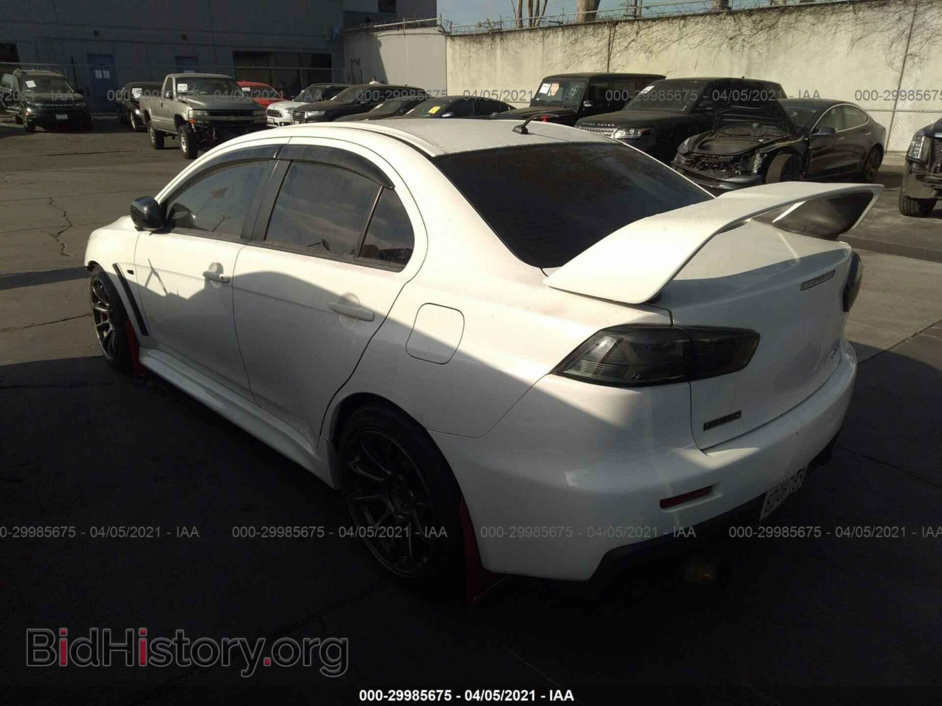 2013 MITSUBISHI LANCER EVOLUTION - VIN: JA32W8FVXDU016616 - Photo 3