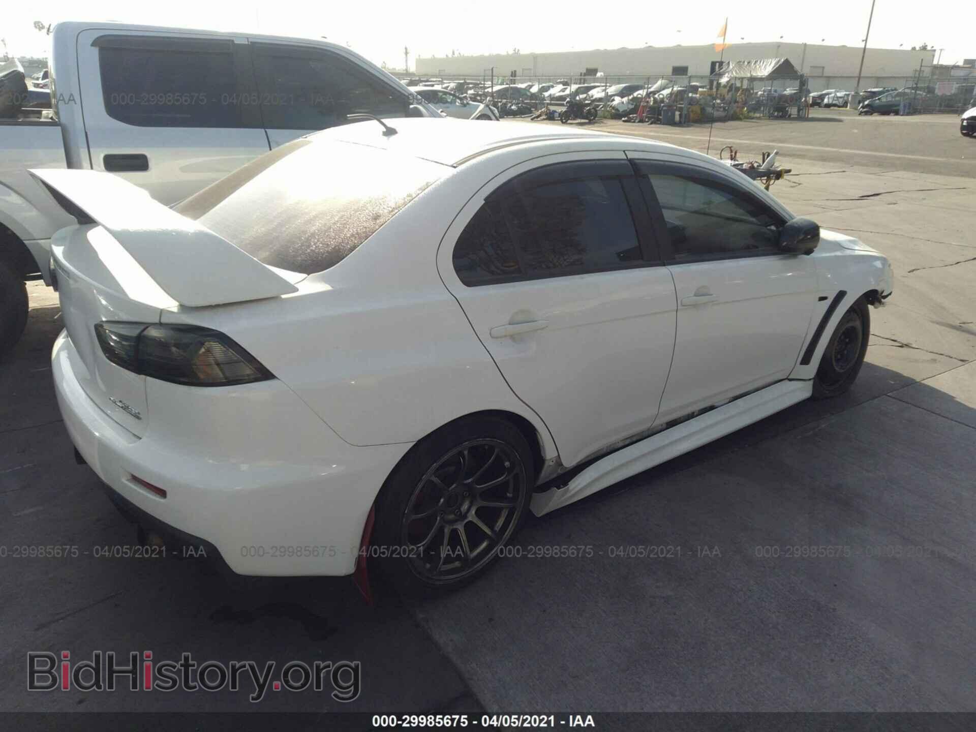 2013 MITSUBISHI LANCER EVOLUTION - VIN: JA32W8FVXDU016616 - Photo 4