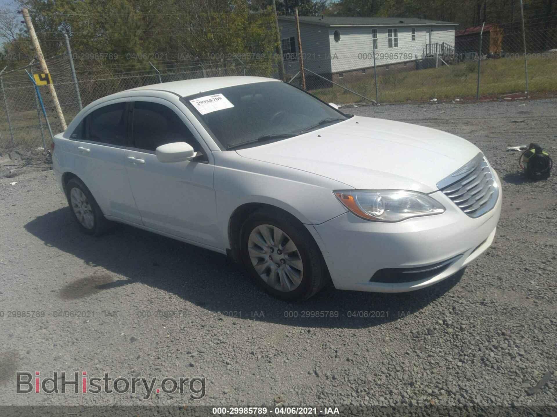Фотография 1C3CCBAB1CN319564 - CHRYSLER 200 2012