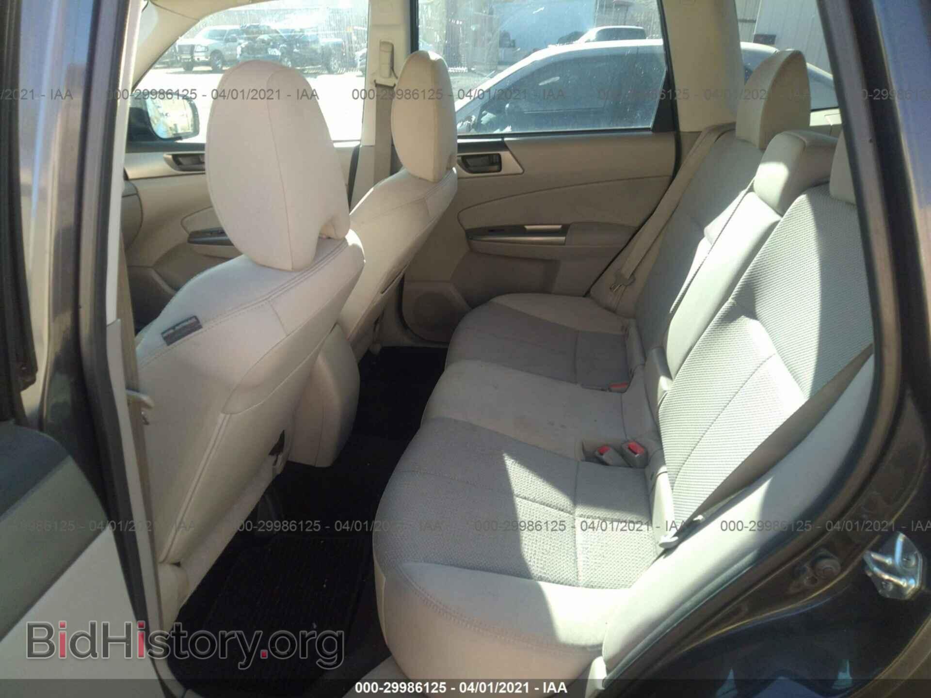 2012 SUBARU FORESTER - VIN: JF2SHABC8CH431708 - Фото 8