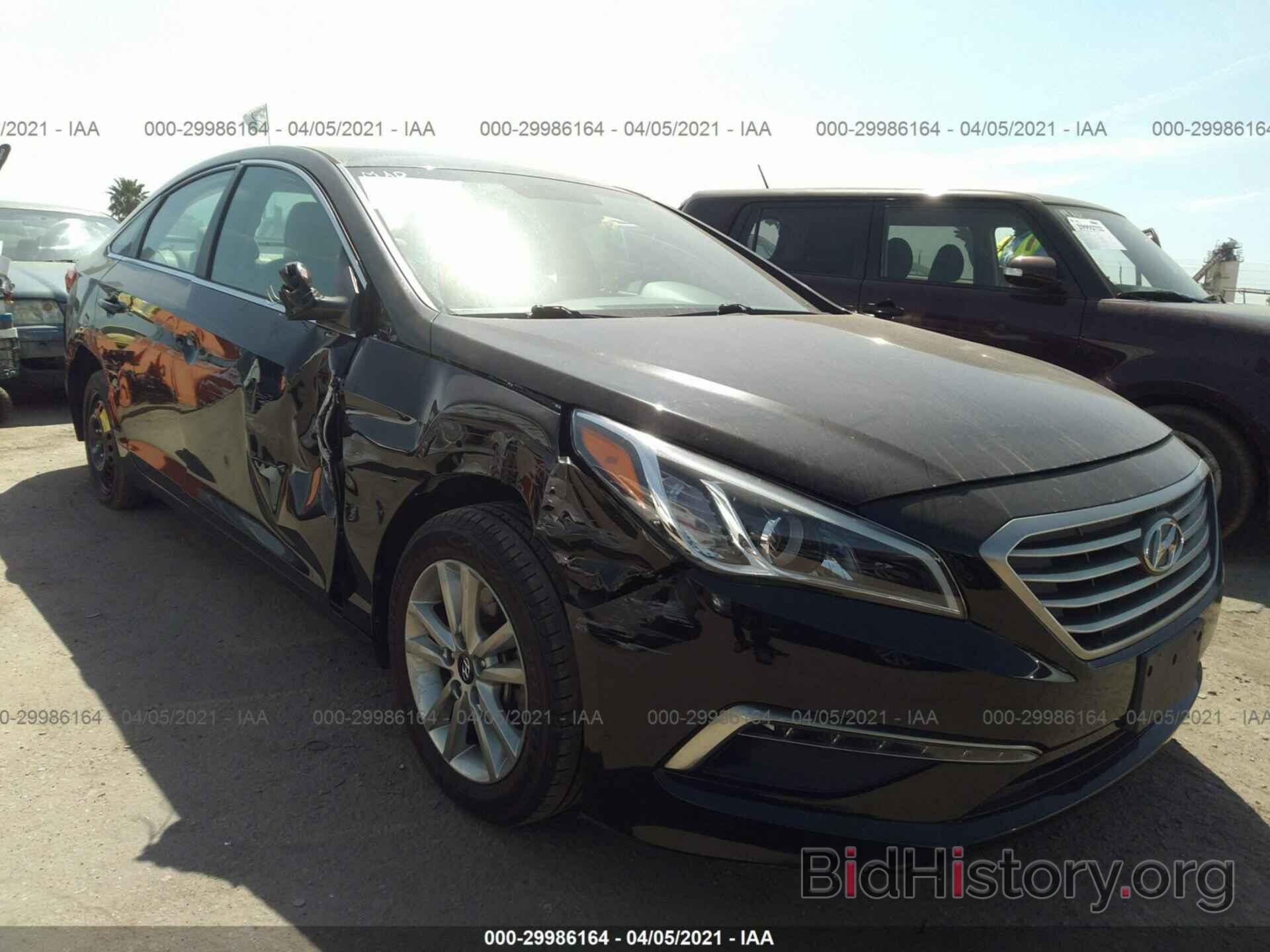 Photo 5NPE24AF3FH006672 - HYUNDAI SONATA 2015