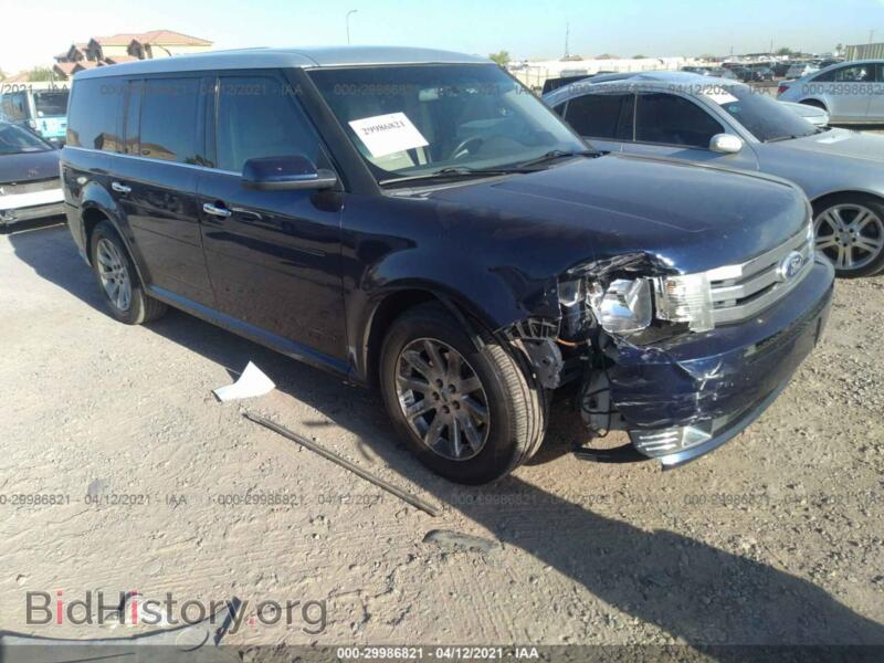 2011 Ford FLEX SEL (VIN 2FMGK5CCXBBD30009) — фото 1 из 11, IAAI, повреждение: правая передняя часть