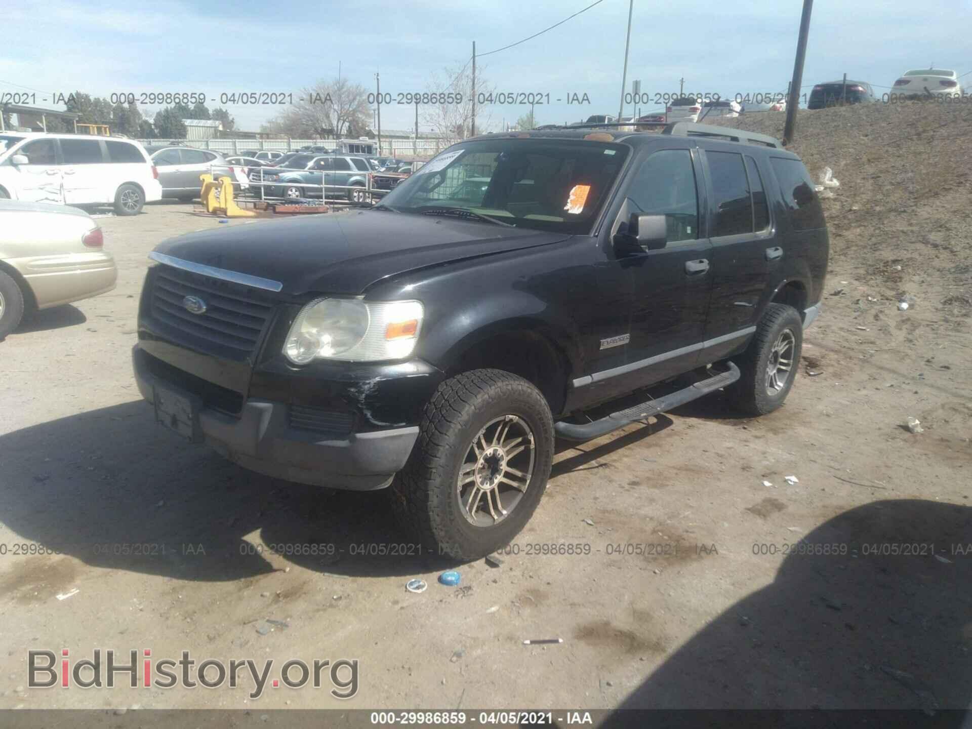 2006 FORD EXPLORER - VIN: 1FMEU72E26UA68258 - Фото 2