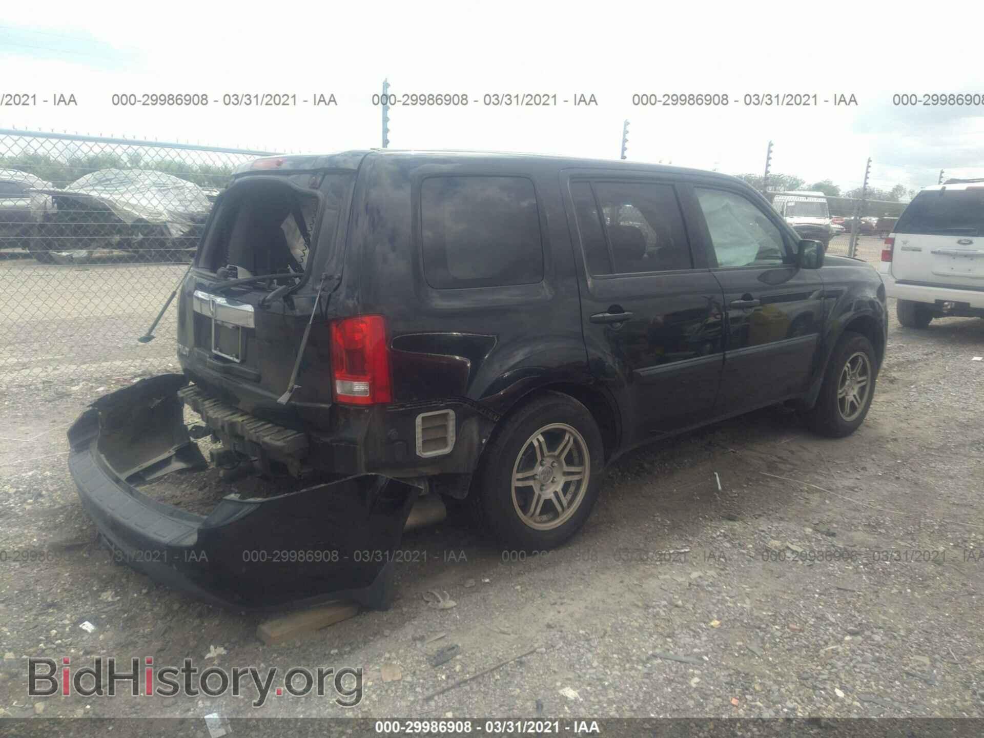 2012 HONDA PILOT - VIN: 5FNYF3H23CB004591 - Фото 4