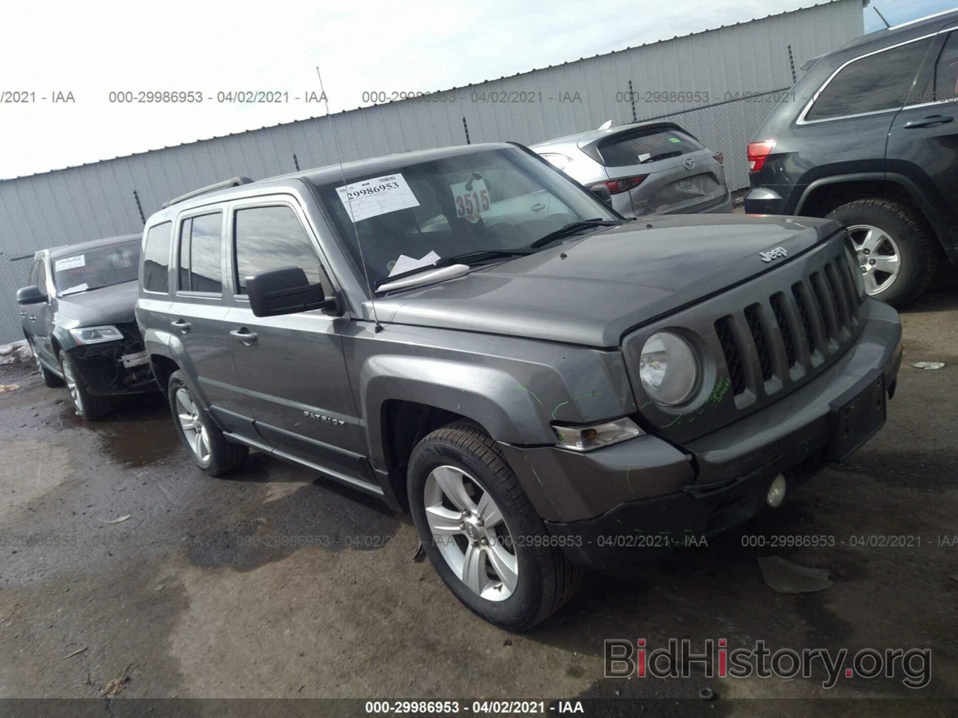 Фотография 1C4NJRBB4CD563796 - JEEP PATRIOT 2012