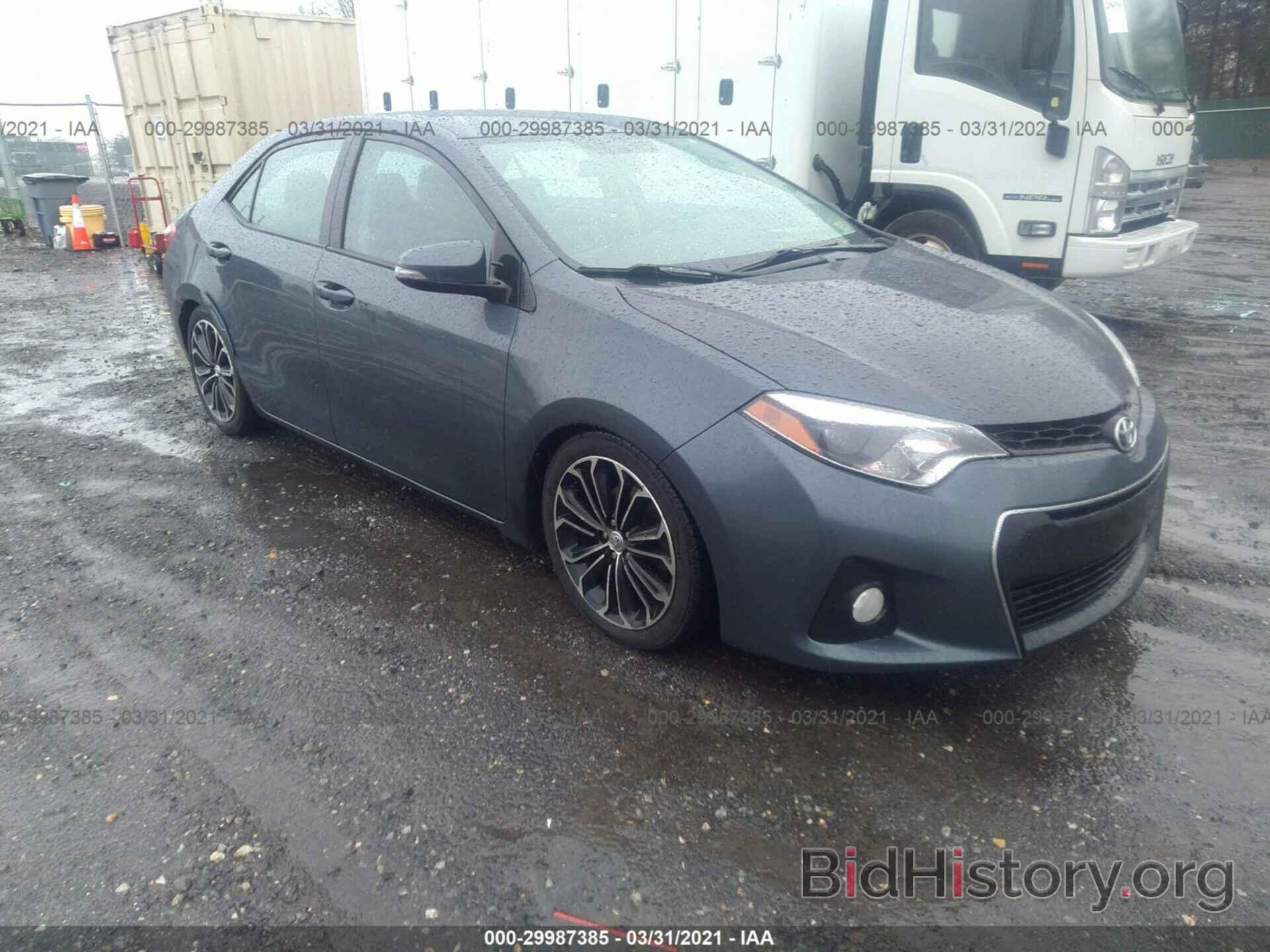 Photo 2T1BURHE5FC363443 - TOYOTA COROLLA 2015