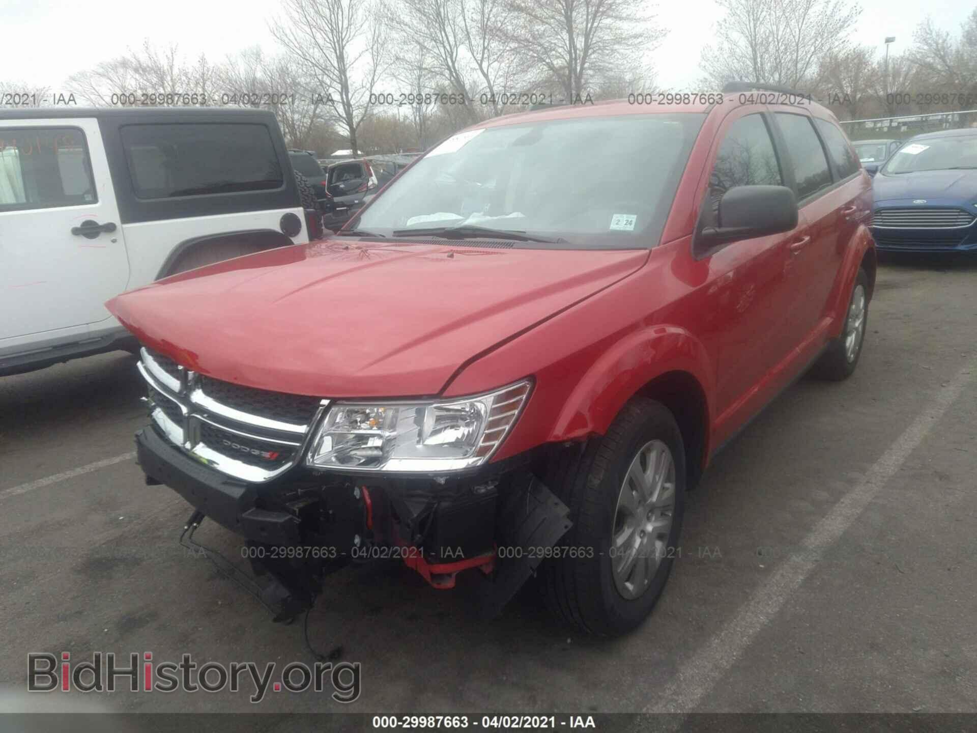 2019 DODGE JOURNEY - VIN: 3C4PDCAB9KT871943 - Фото 2