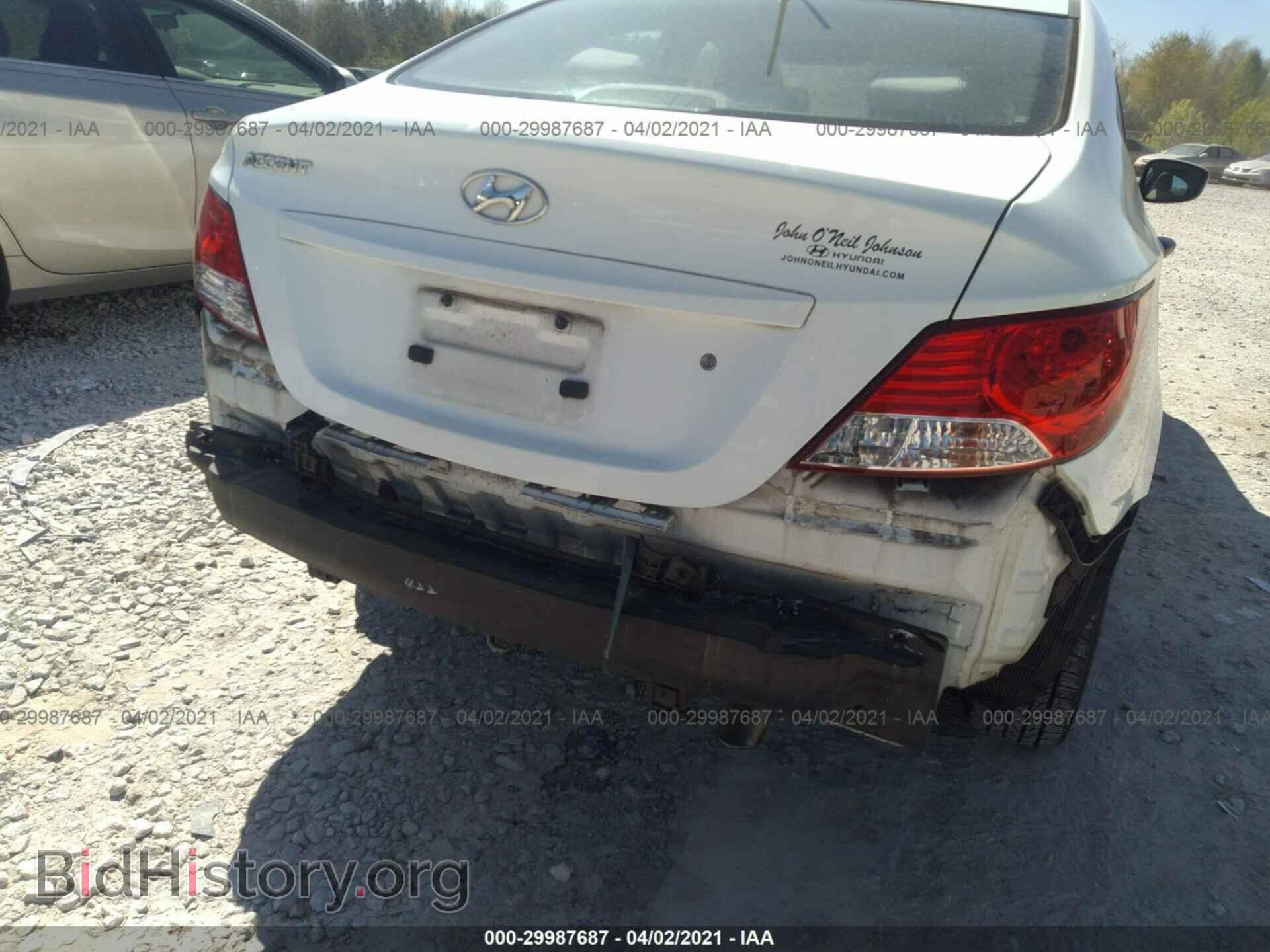 2012 HYUNDAI ACCENT - VIN: KMHCT4AE7CU095171 - Фото 6