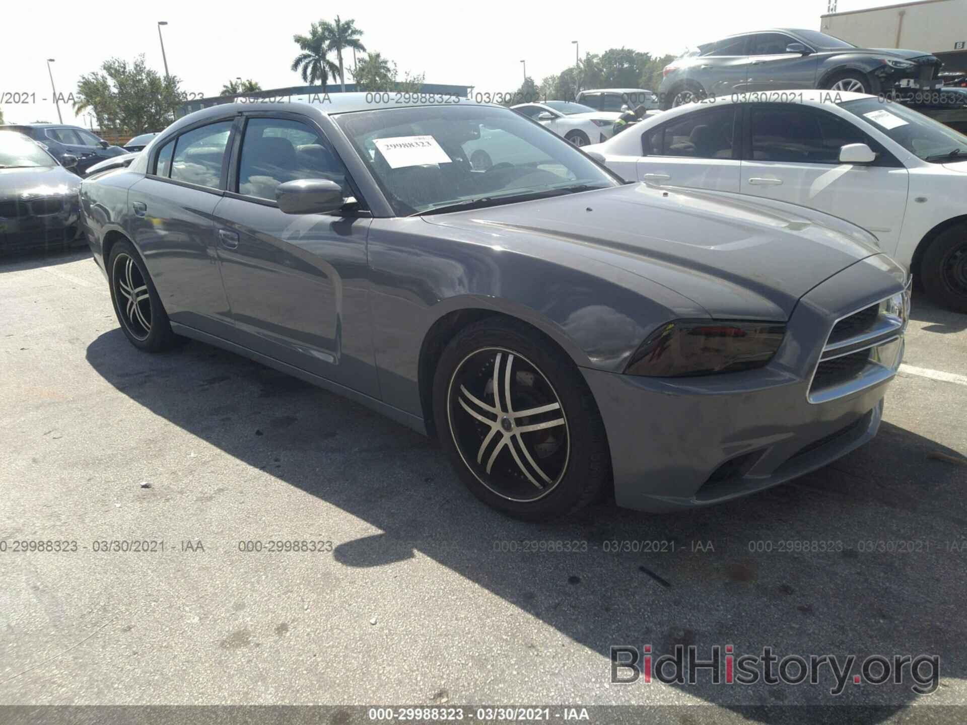 Photo 2C3CDXHG4CH272146 - DODGE CHARGER 2012