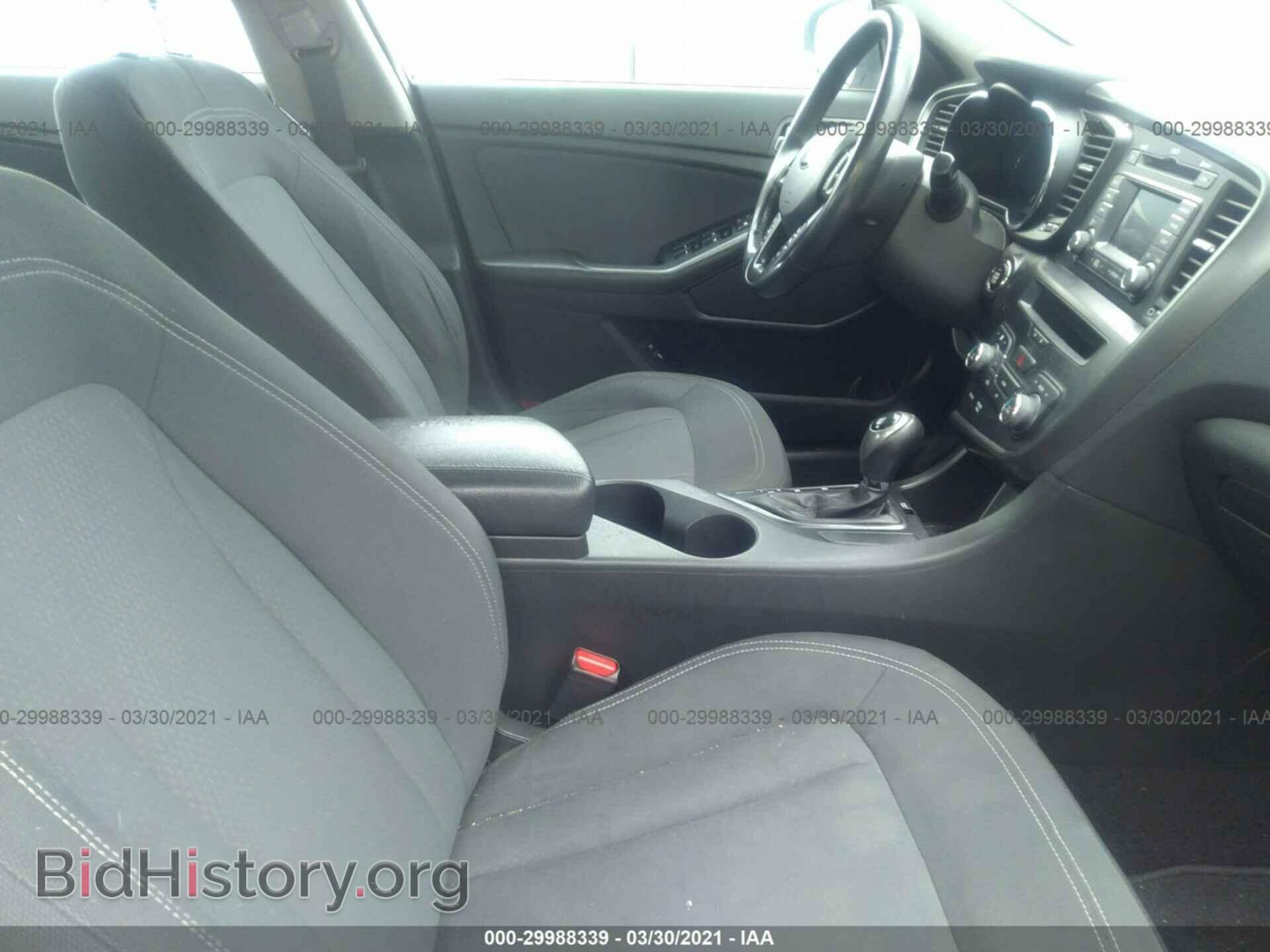 2012 KIA OPTIMA - VIN: KNAGM4AD6C5023573 - Фото 5
