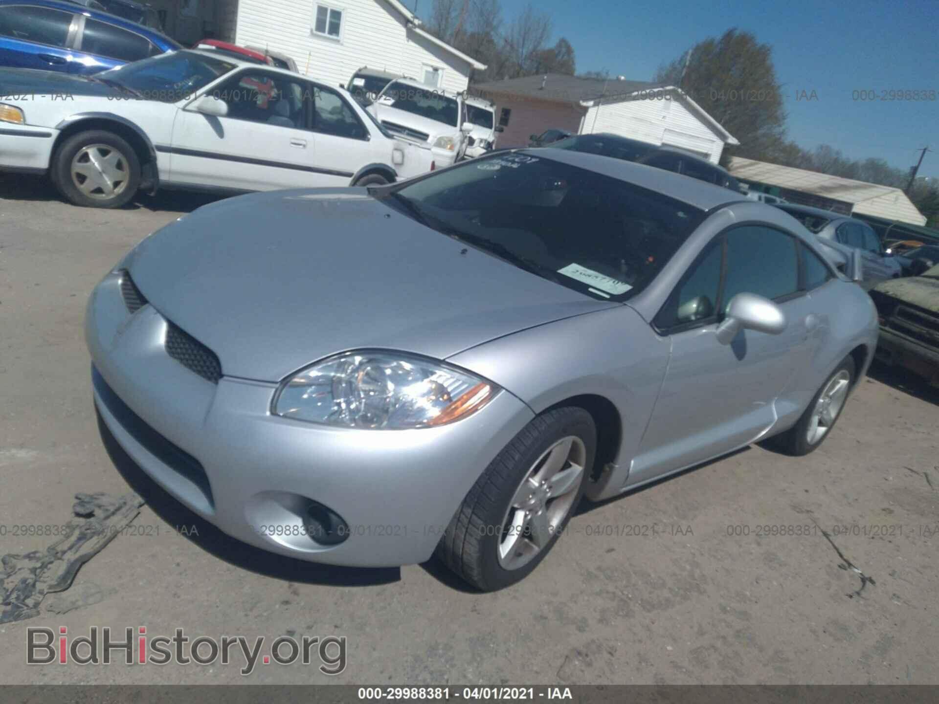 2008 MITSUBISHI ECLIPSE - VIN: 4A3AK24F68E037297 - Фото 2
