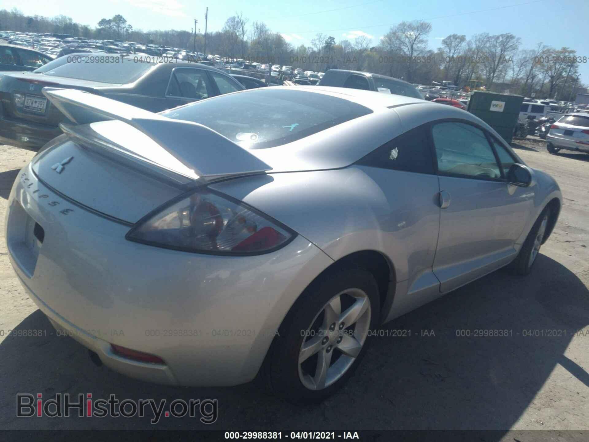 2008 MITSUBISHI ECLIPSE - VIN: 4A3AK24F68E037297 - Фото 4