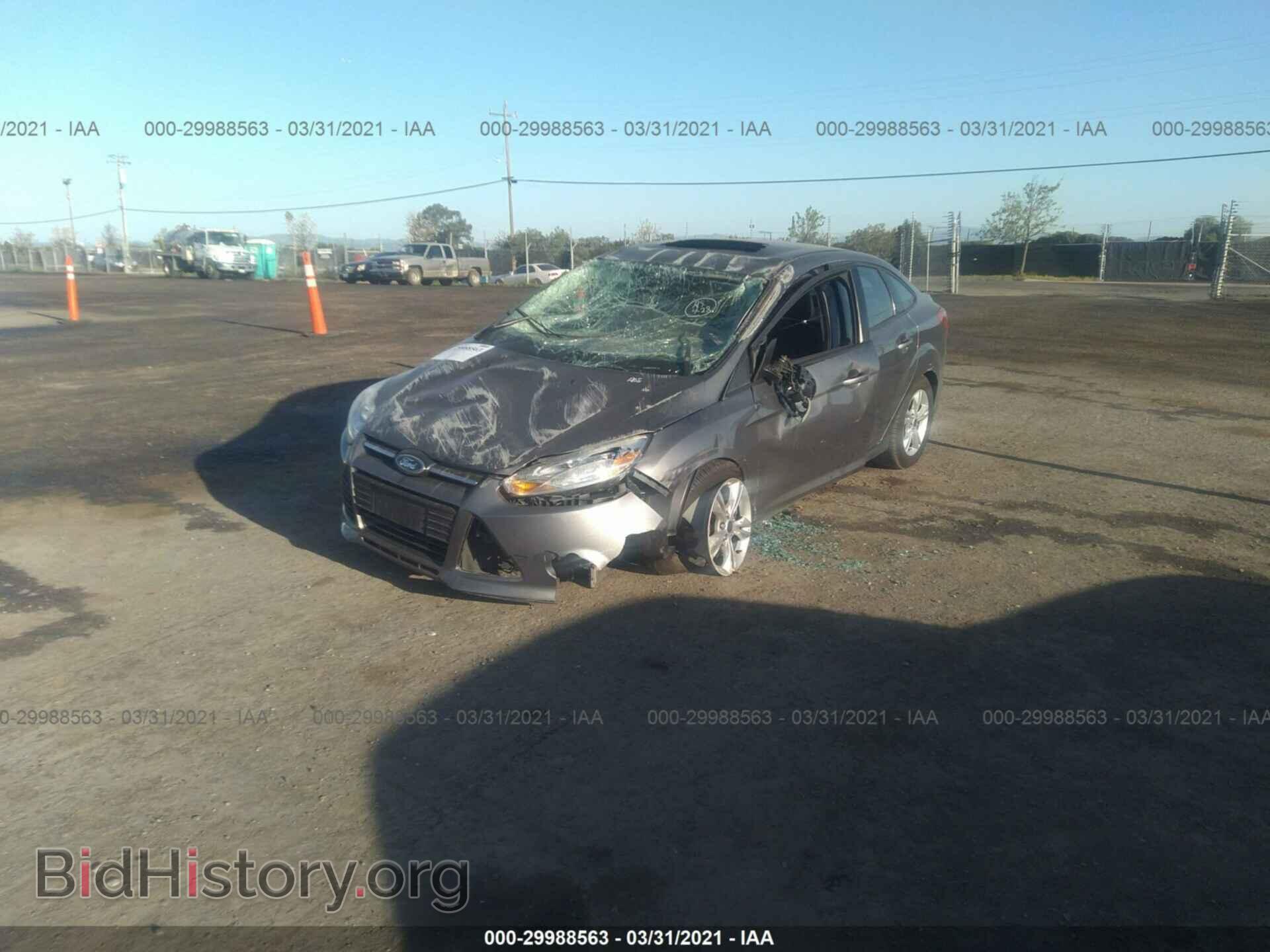 2014 FORD FOCUS - VIN: 1FADP3F2XEL277161 - Фото 2