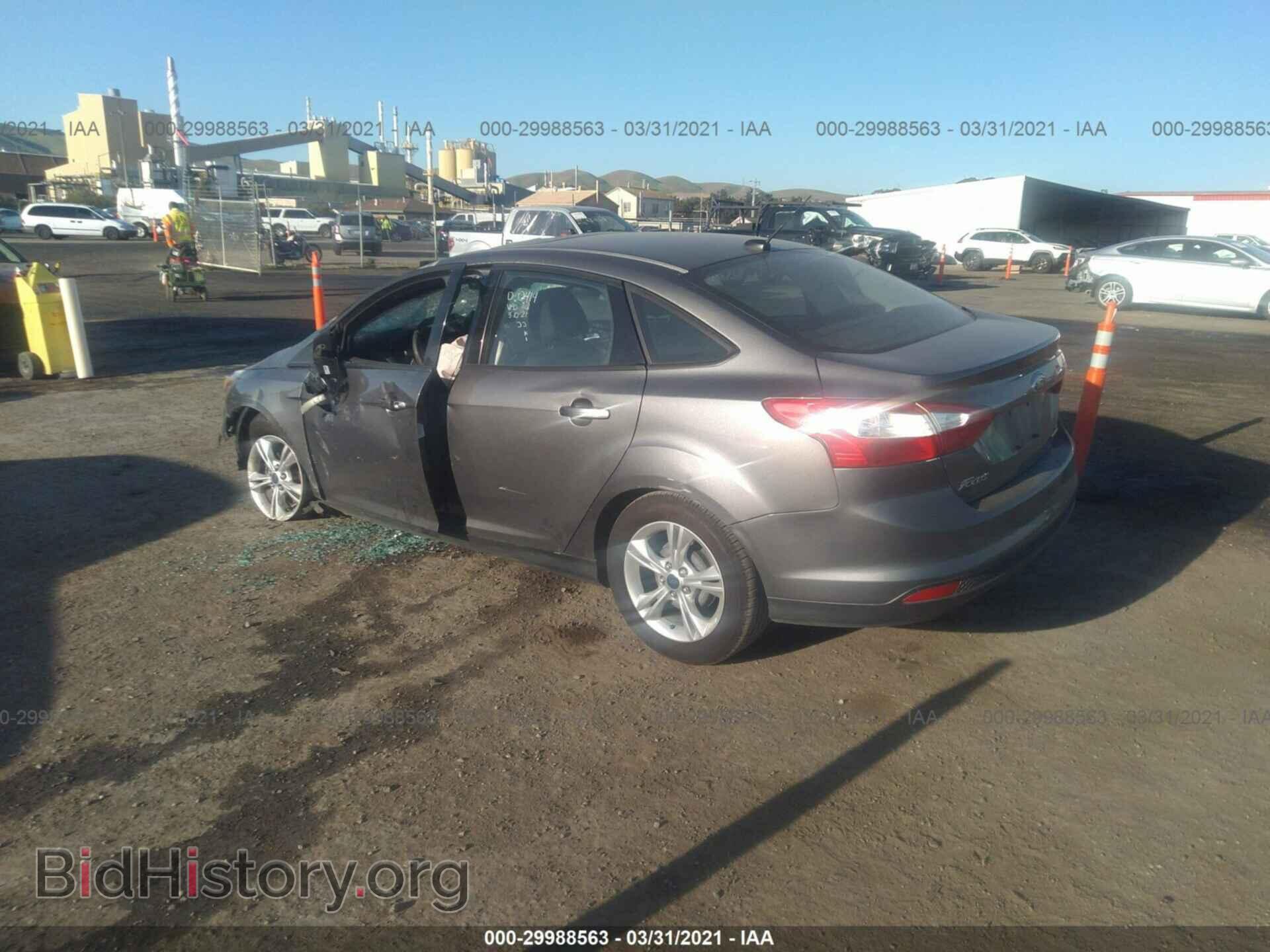 2014 FORD FOCUS - VIN: 1FADP3F2XEL277161 - Фото 3