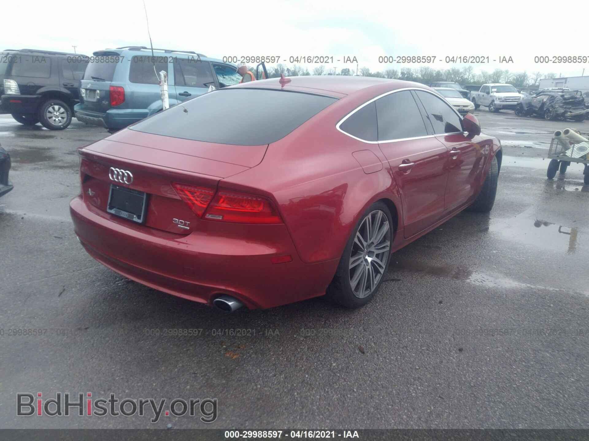 2013 AUDI A7 - VIN: WAUYGAFC3DN031996 - Фото 4