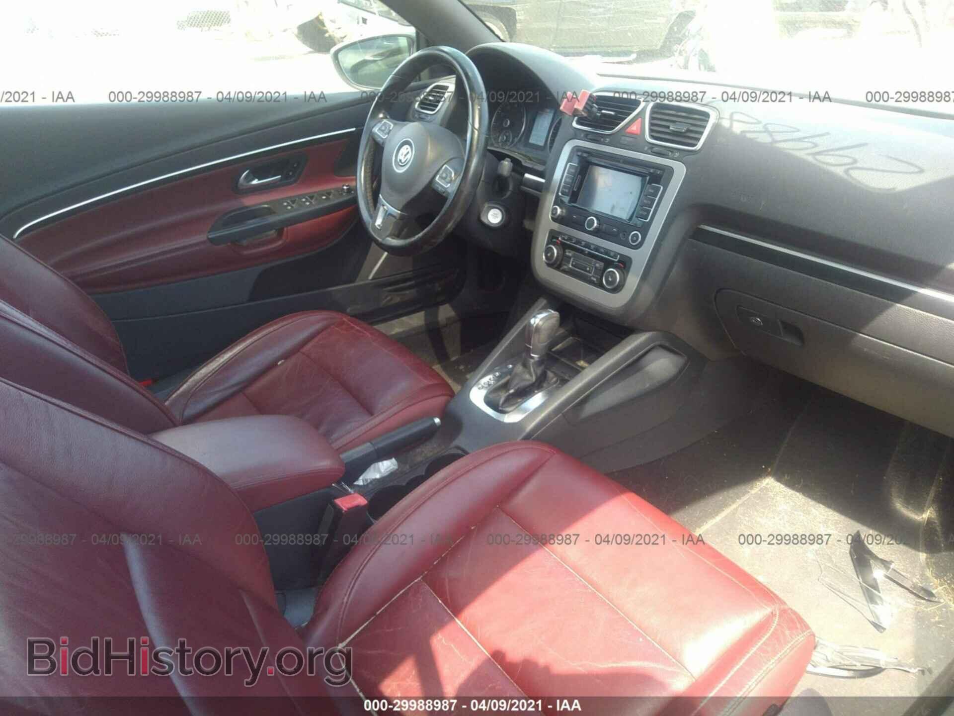 2012 VOLKSWAGEN EOS - VIN: WVWFW7AH0CV010363 - Фото 5