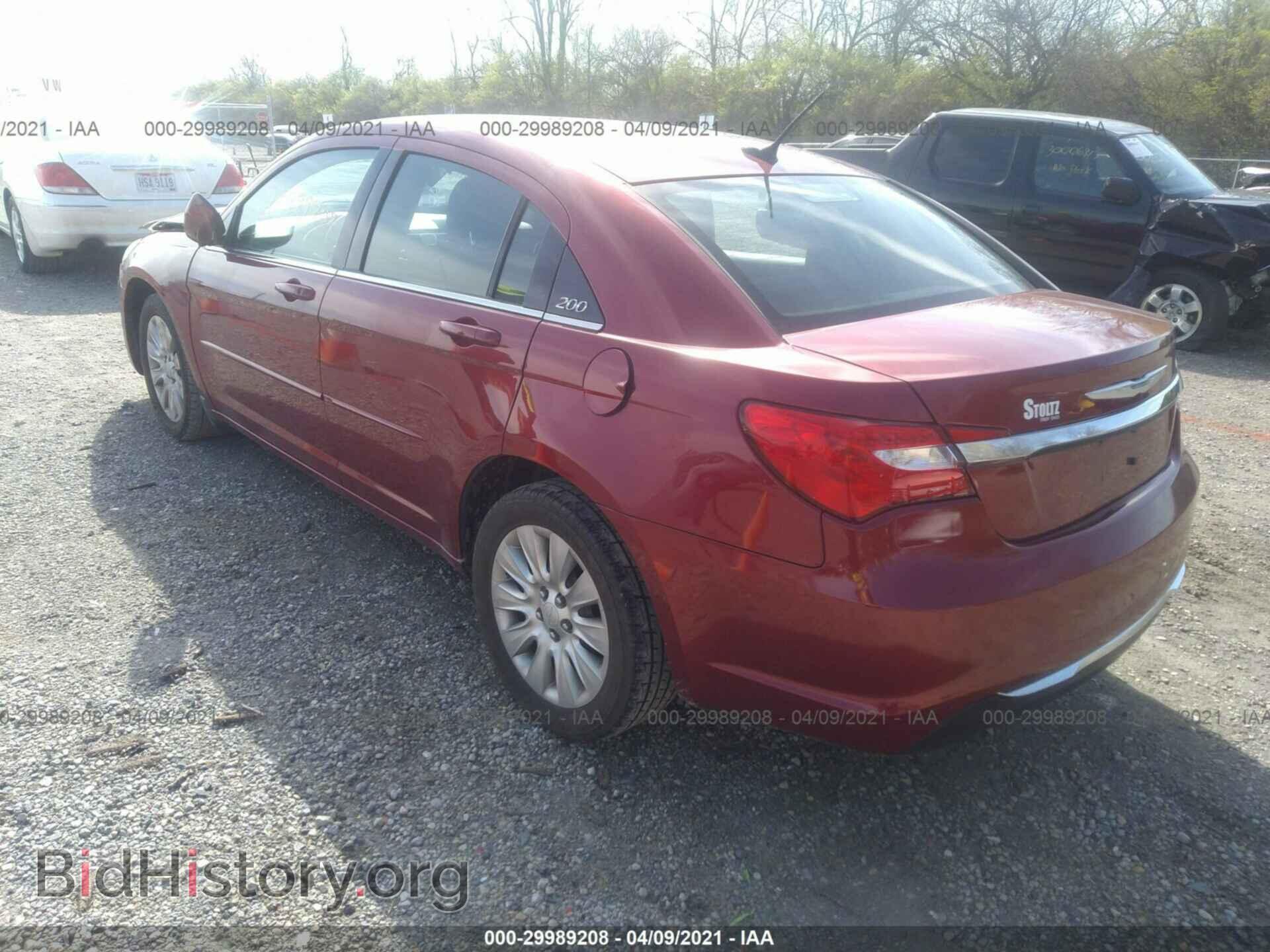 2012 CHRYSLER 200 - VIN: 1C3CCBAB5CN203560 - Фото 3
