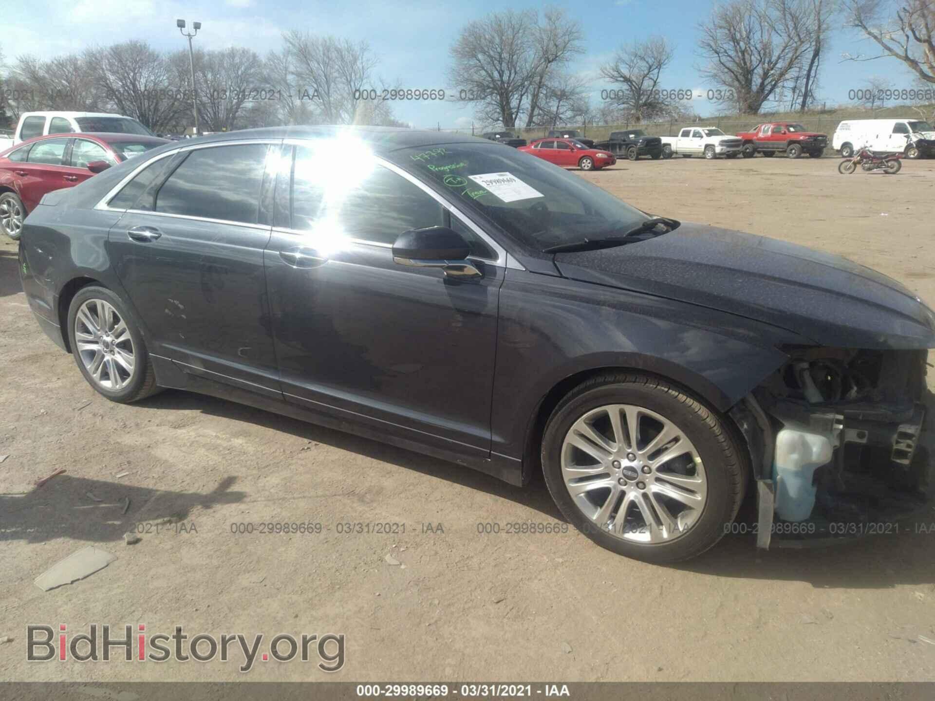 Фотография 3LN6L2LU6DR802632 - LINCOLN MKZ 2013