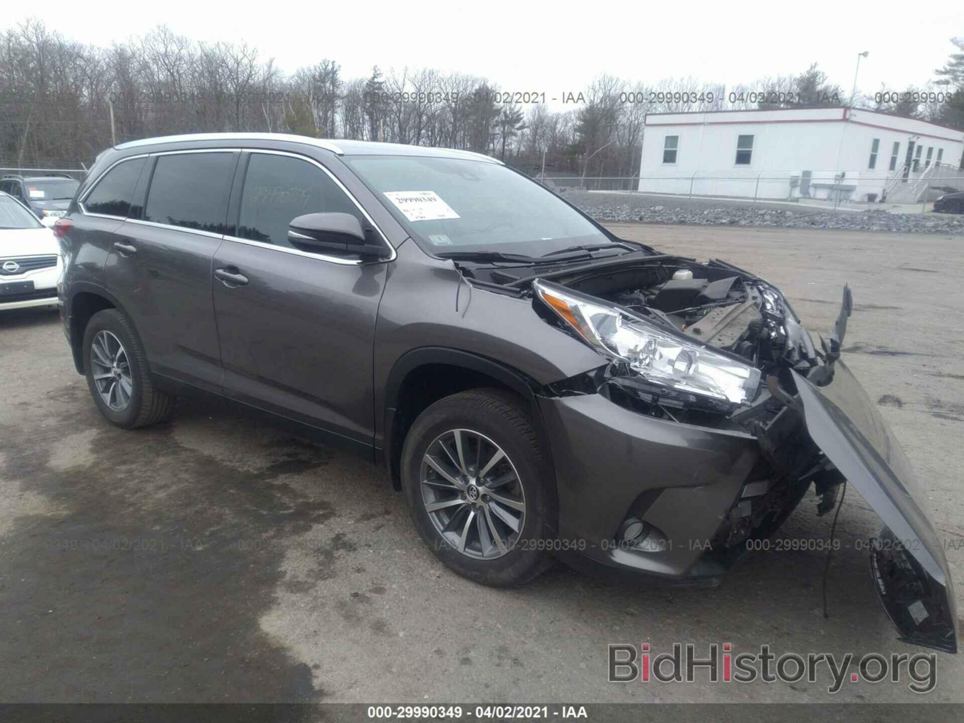 Фотография 5TDJZRFH1KS927455 - TOYOTA HIGHLANDER 2019