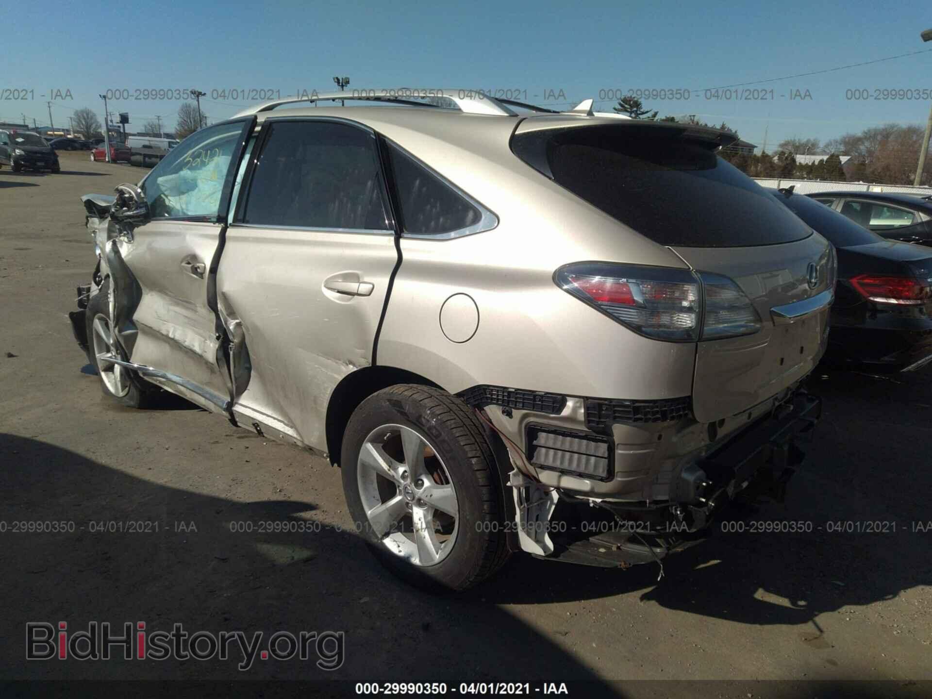 2011 LEXUS RX 350 - VIN: 2T2BK1BA6BC105340 - Фото 3