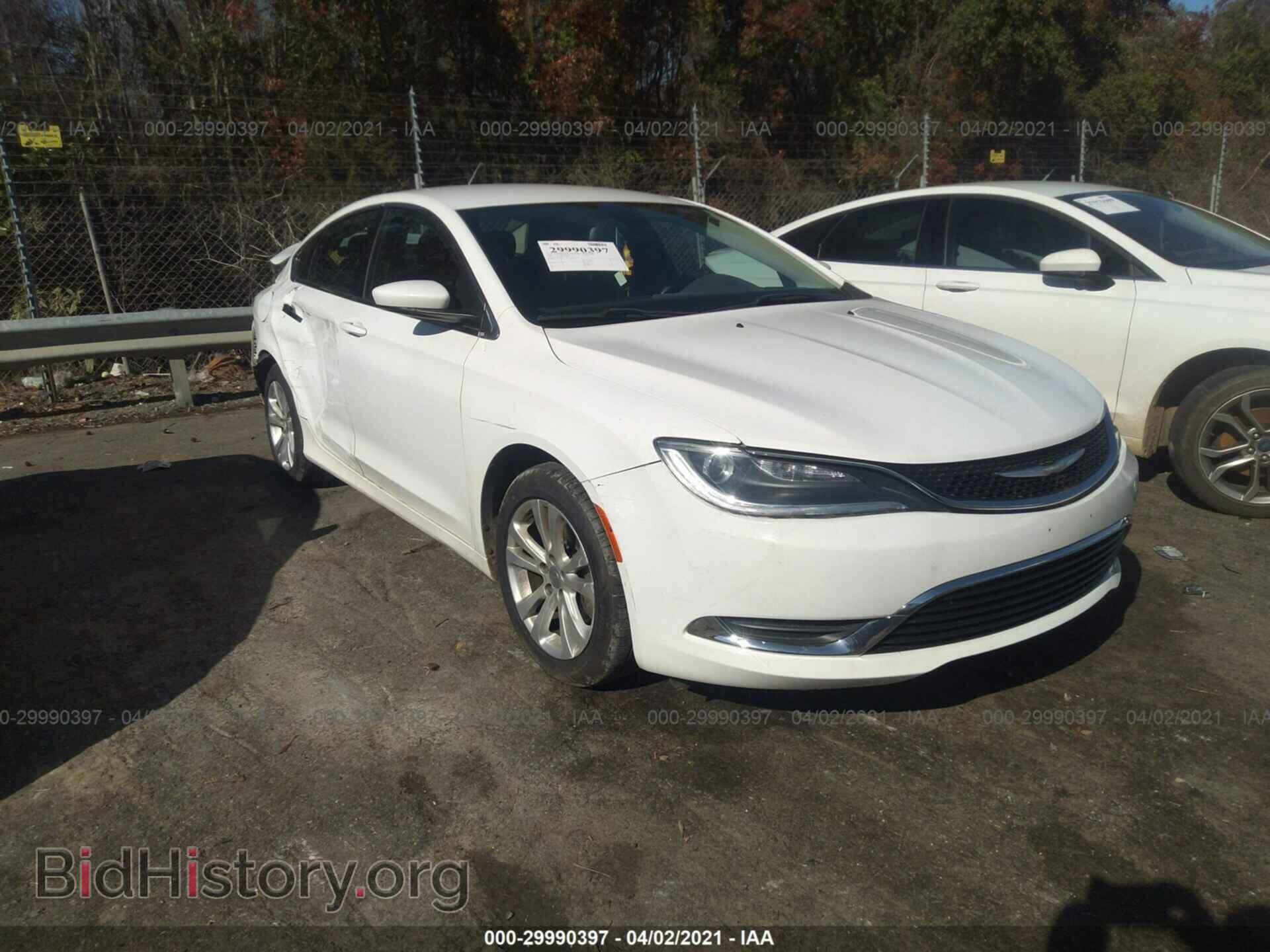 Фотография 1C3CCCAB5FN687269 - CHRYSLER 200 2015