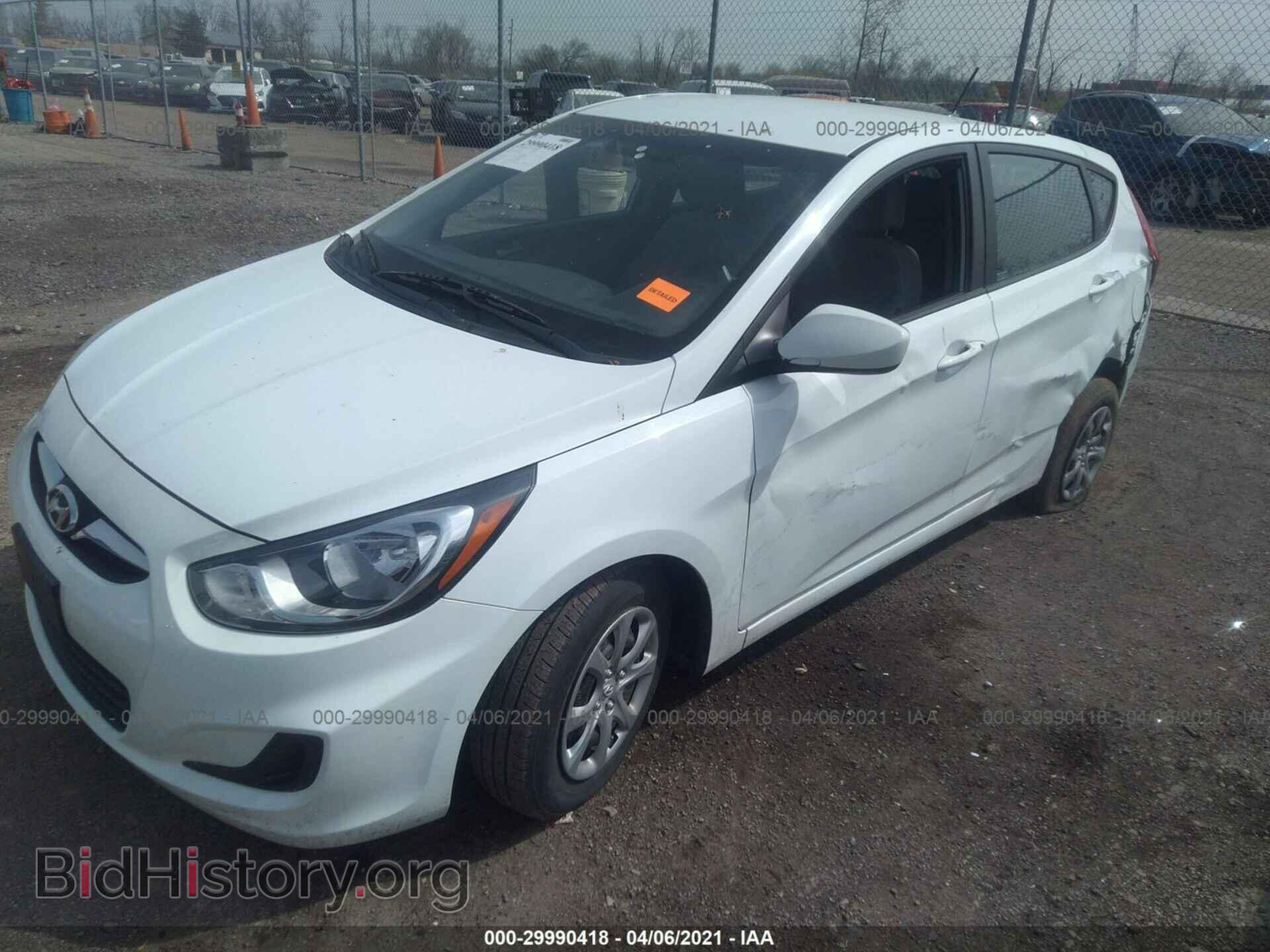 2012 HYUNDAI ACCENT - VIN: KMHCT5AE0CU039868 - Фото 2
