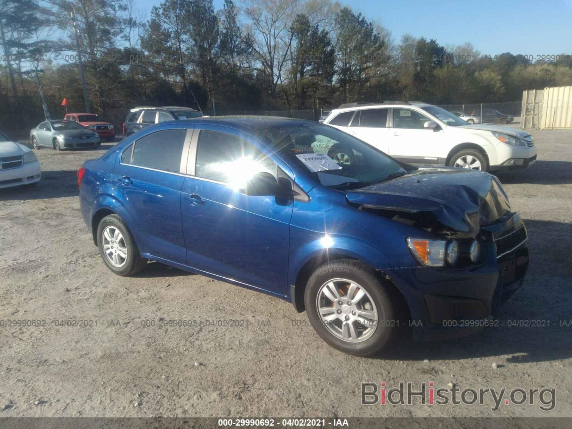 Фотография 1G1JC5SH0E4192217 - CHEVROLET SONIC 2014