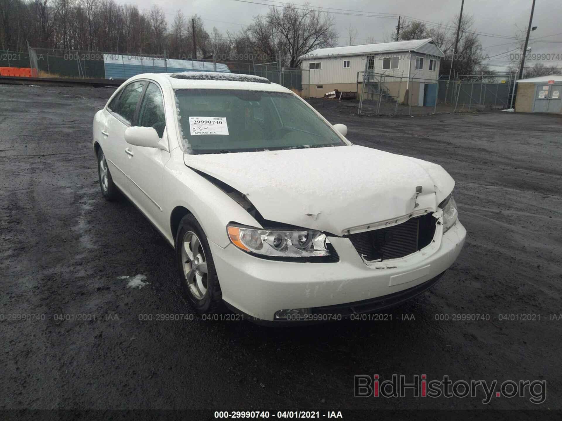 Photo KMHFC46F16A137533 - HYUNDAI AZERA 2006