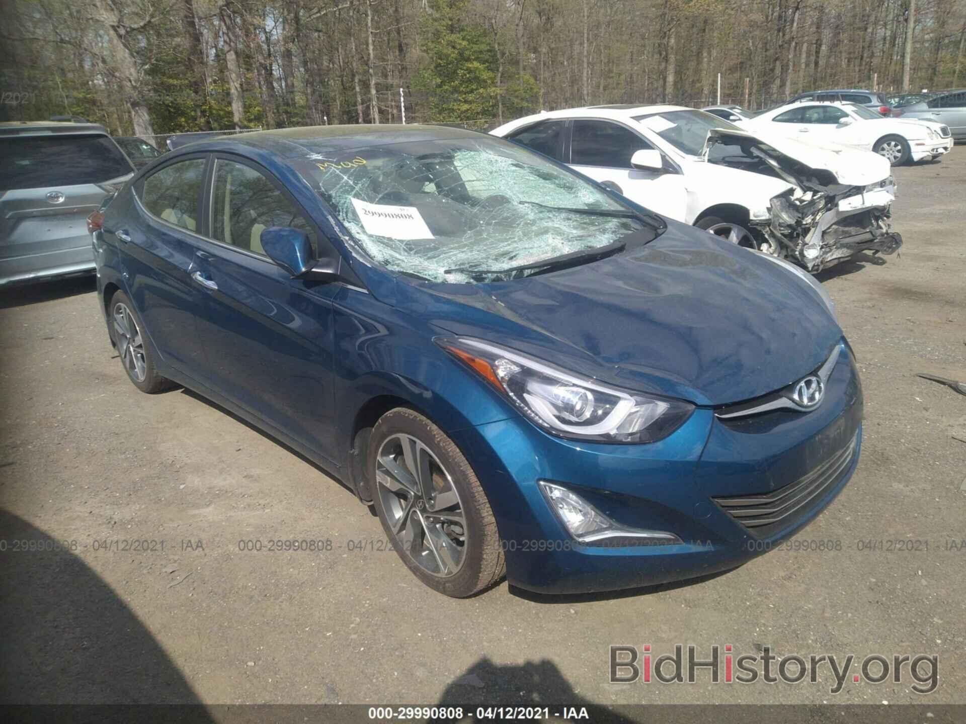 Фотография KMHDH4AE8FU322670 - HYUNDAI ELANTRA 2015