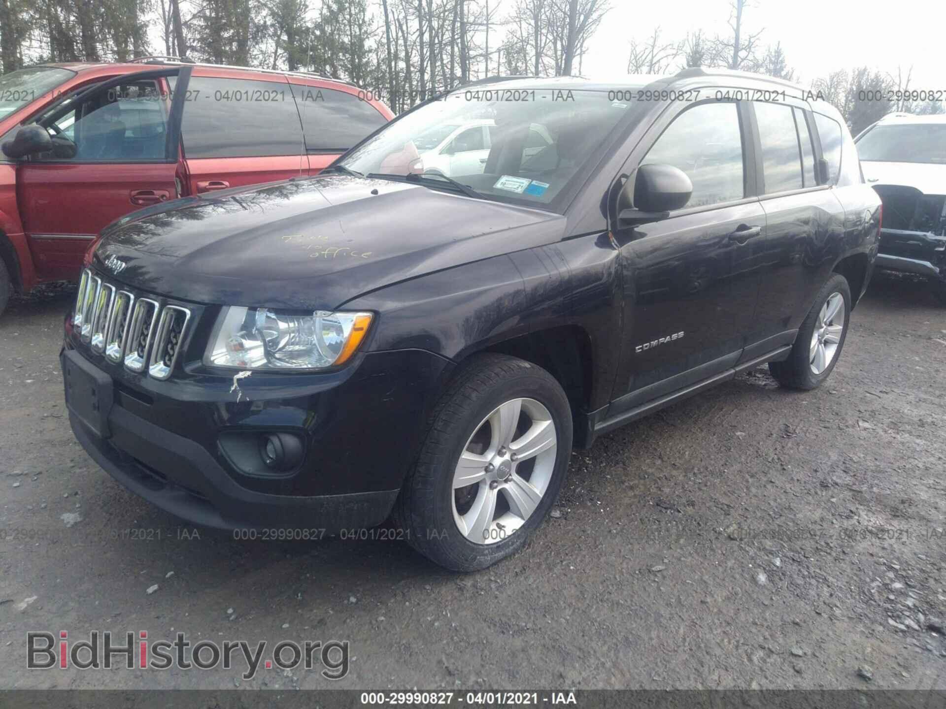 2011 JEEP COMPASS - VIN: 1J4NF1FB4BD188028 - Фото 2