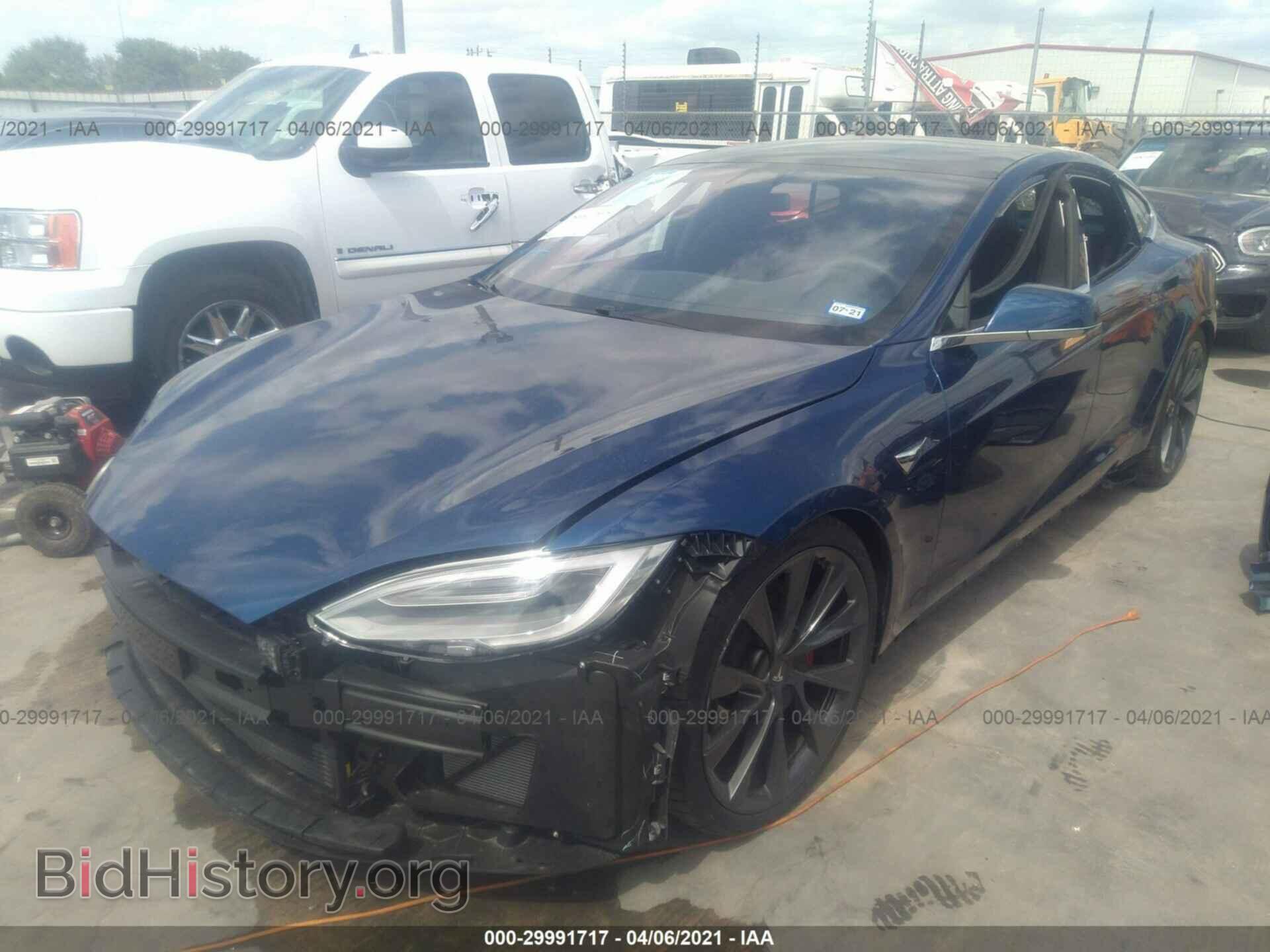 2020 TESLA MODEL S - VIN: 5YJSA1E40LF396475 - Photo 2