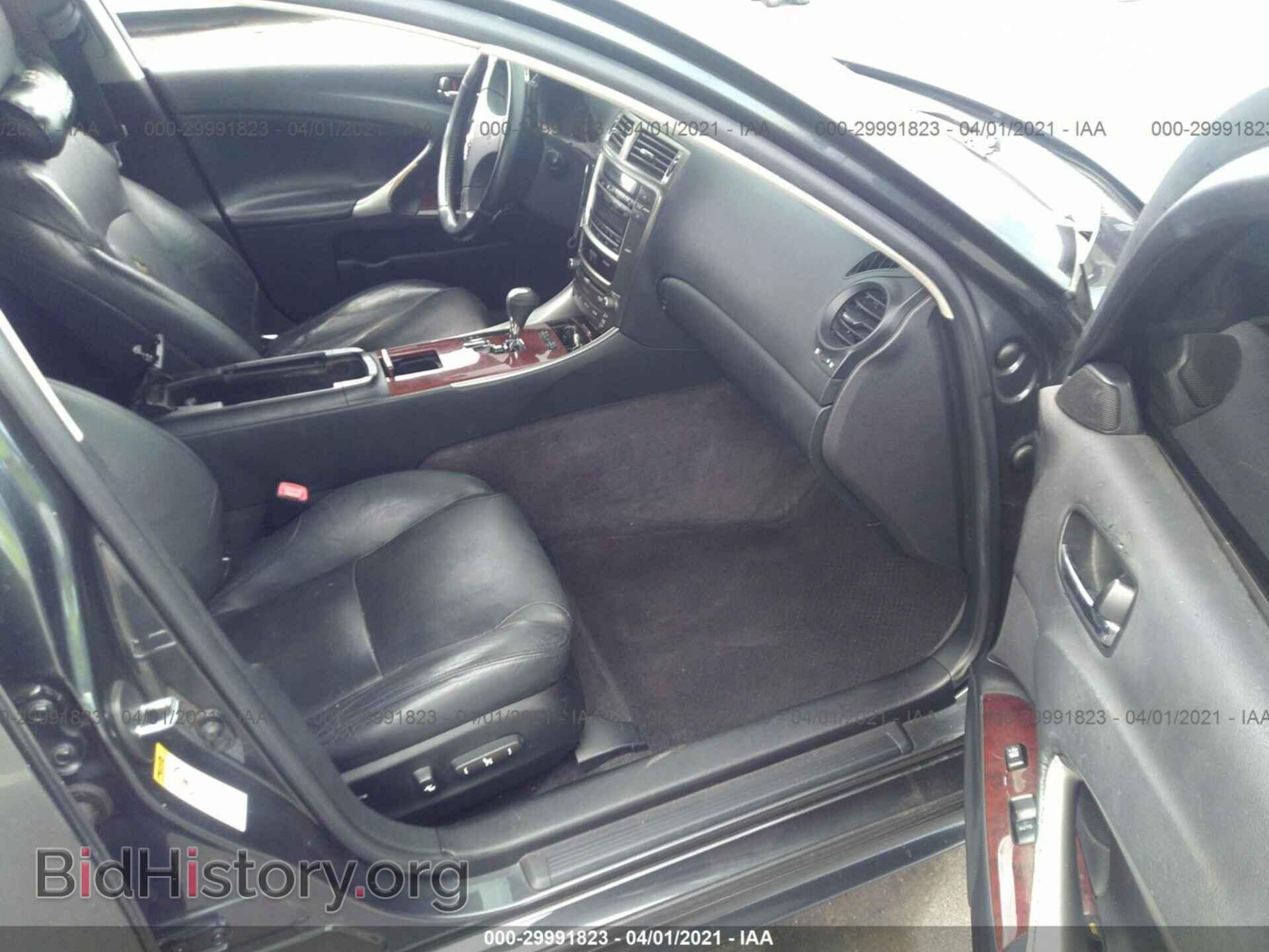 2008 LEXUS IS 350 - VIN: JTHBE262982014461 - Фото 5