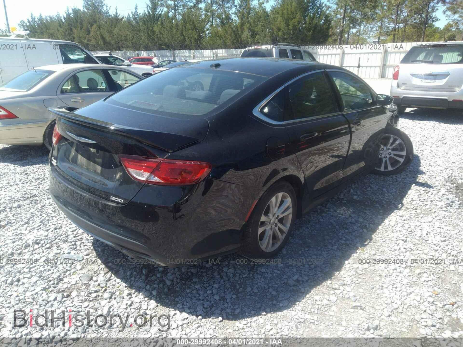 2016 CHRYSLER 200 - VIN: 1C3CCCAG2GN174736 - Фото 4