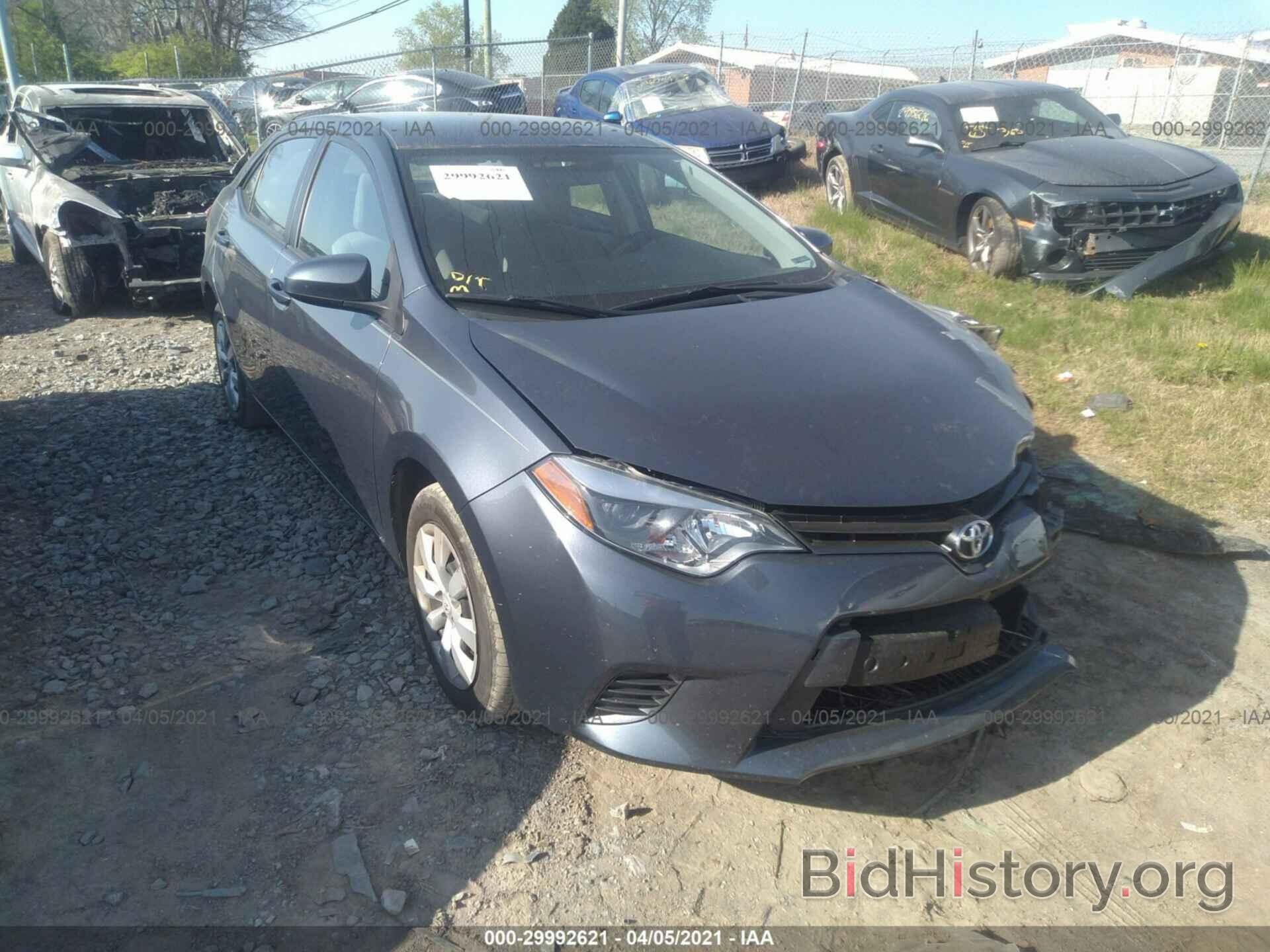 Photo 5YFBURHE7GP486307 - TOYOTA COROLLA 2016