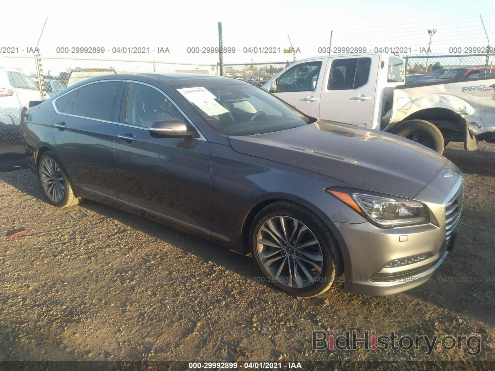 Photo KMHGN4JE2GU115747 - HYUNDAI GENESIS 2016