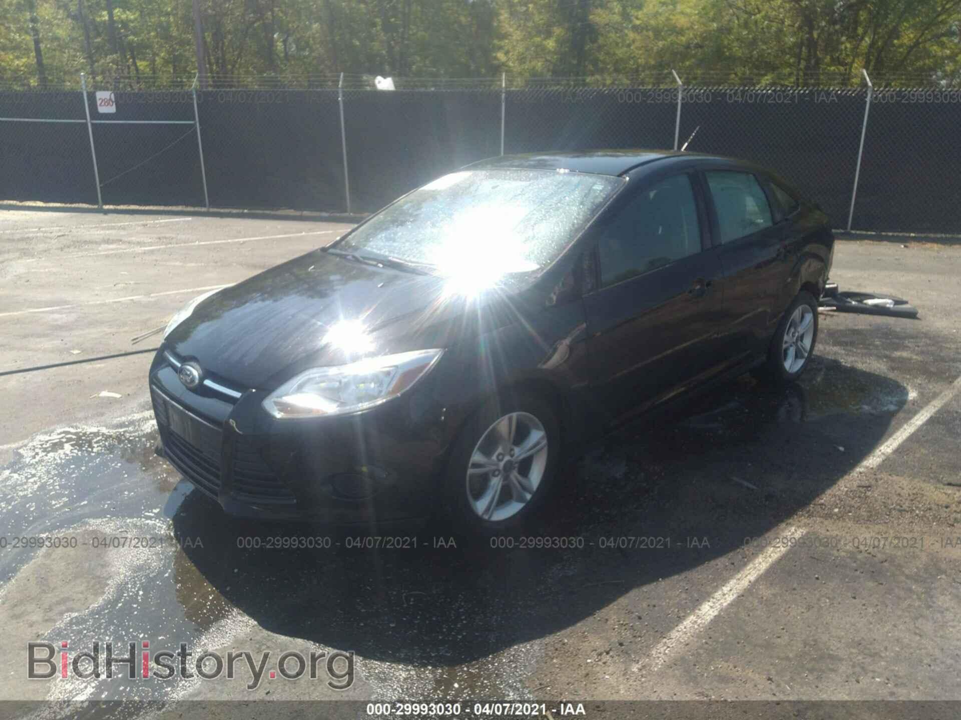2014 FORD FOCUS - VIN: 1FADP3F28EL344047 - Фото 2
