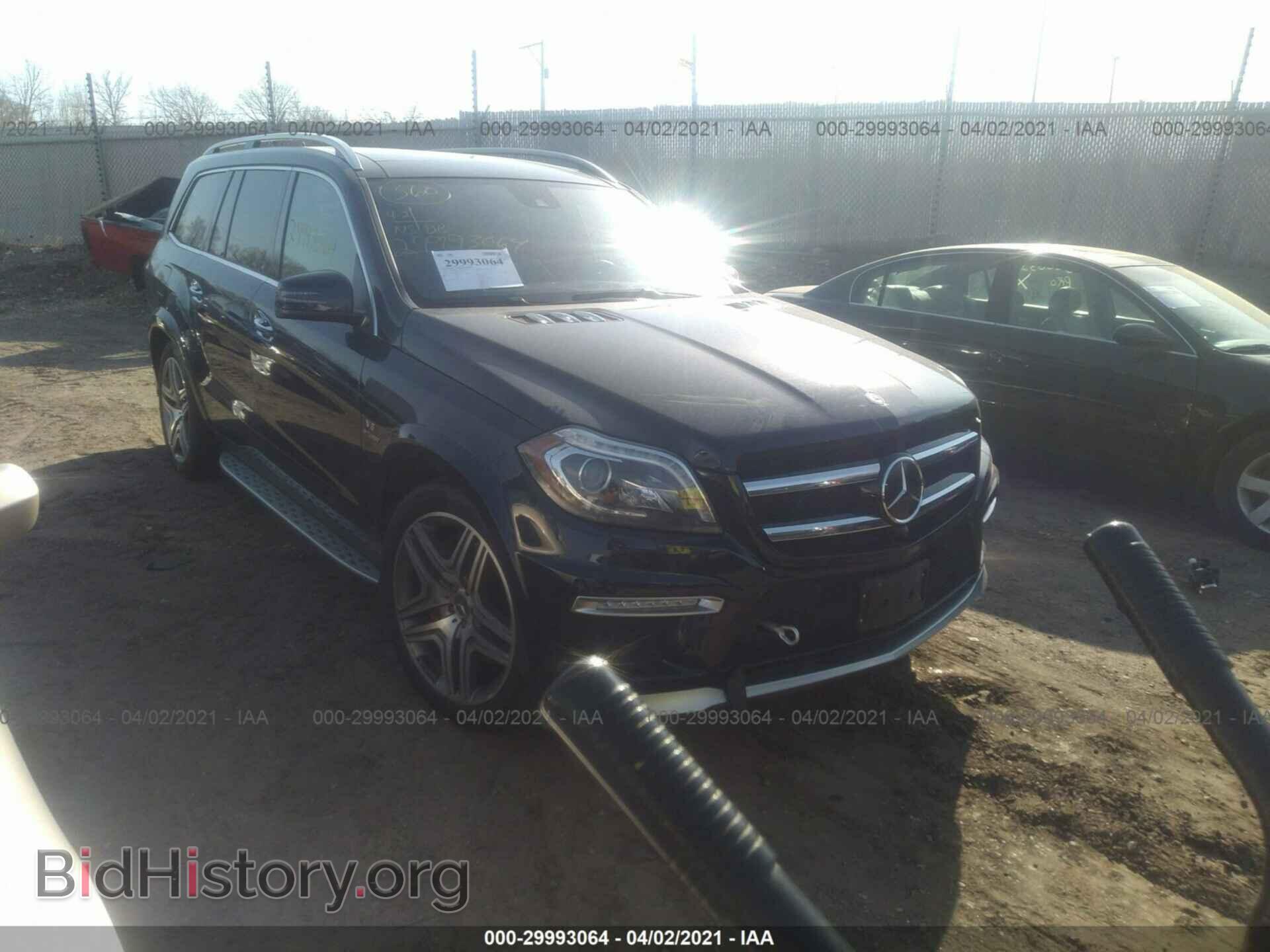 Photo 4JGDF7EE3EA388917 - MERCEDES-BENZ GL-CLASS 2014