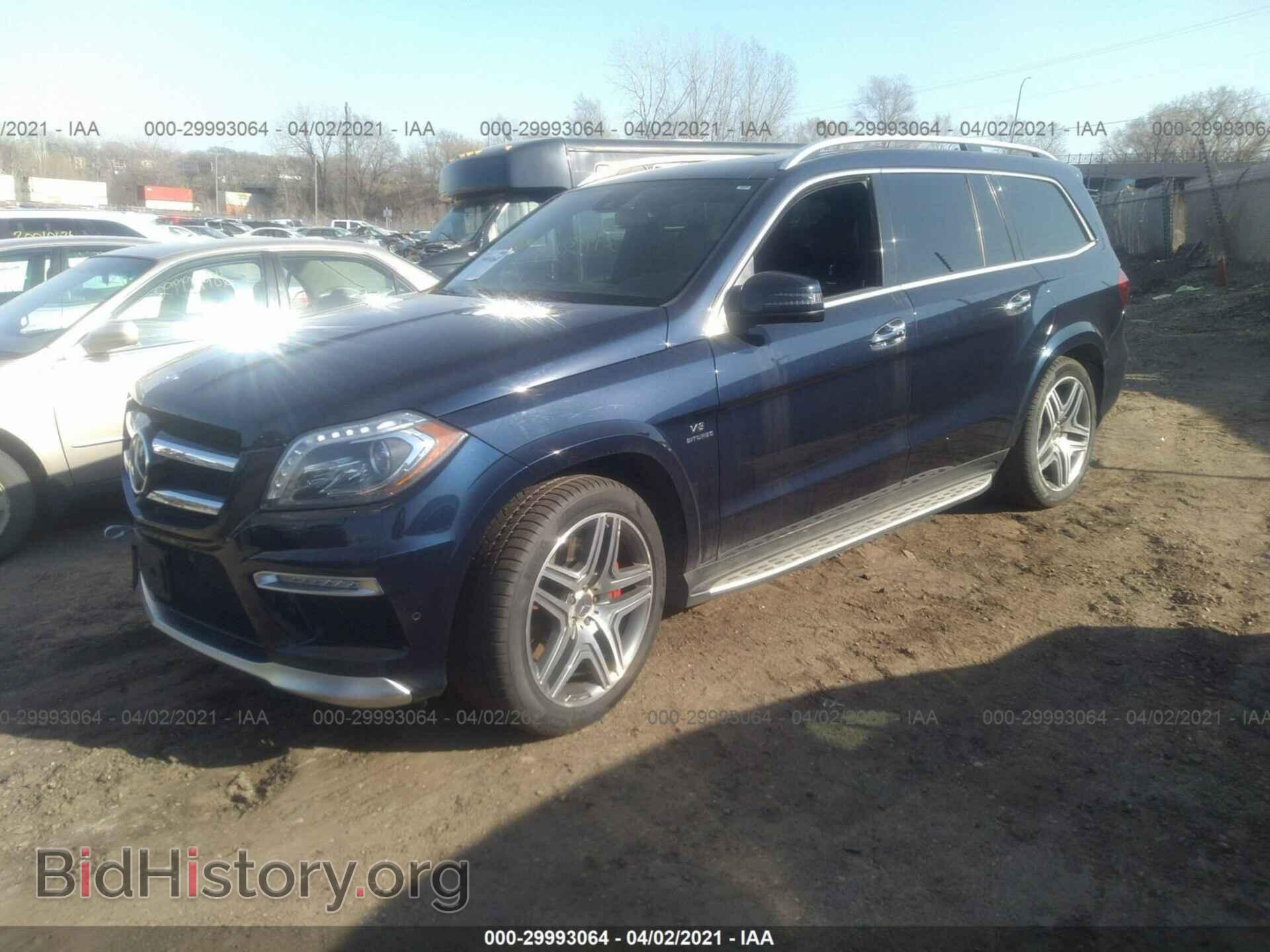 2014 MERCEDES-BENZ GL-CLASS - VIN: 4JGDF7EE3EA388917 - Фото 2