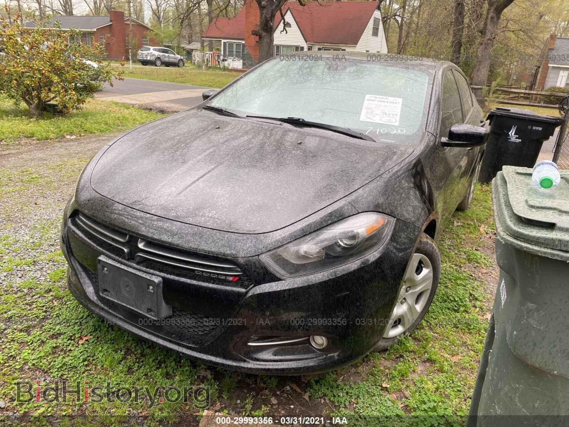 2015 DODGE DART - VIN: 1C3CDFAA4FD415257 - Фото 2