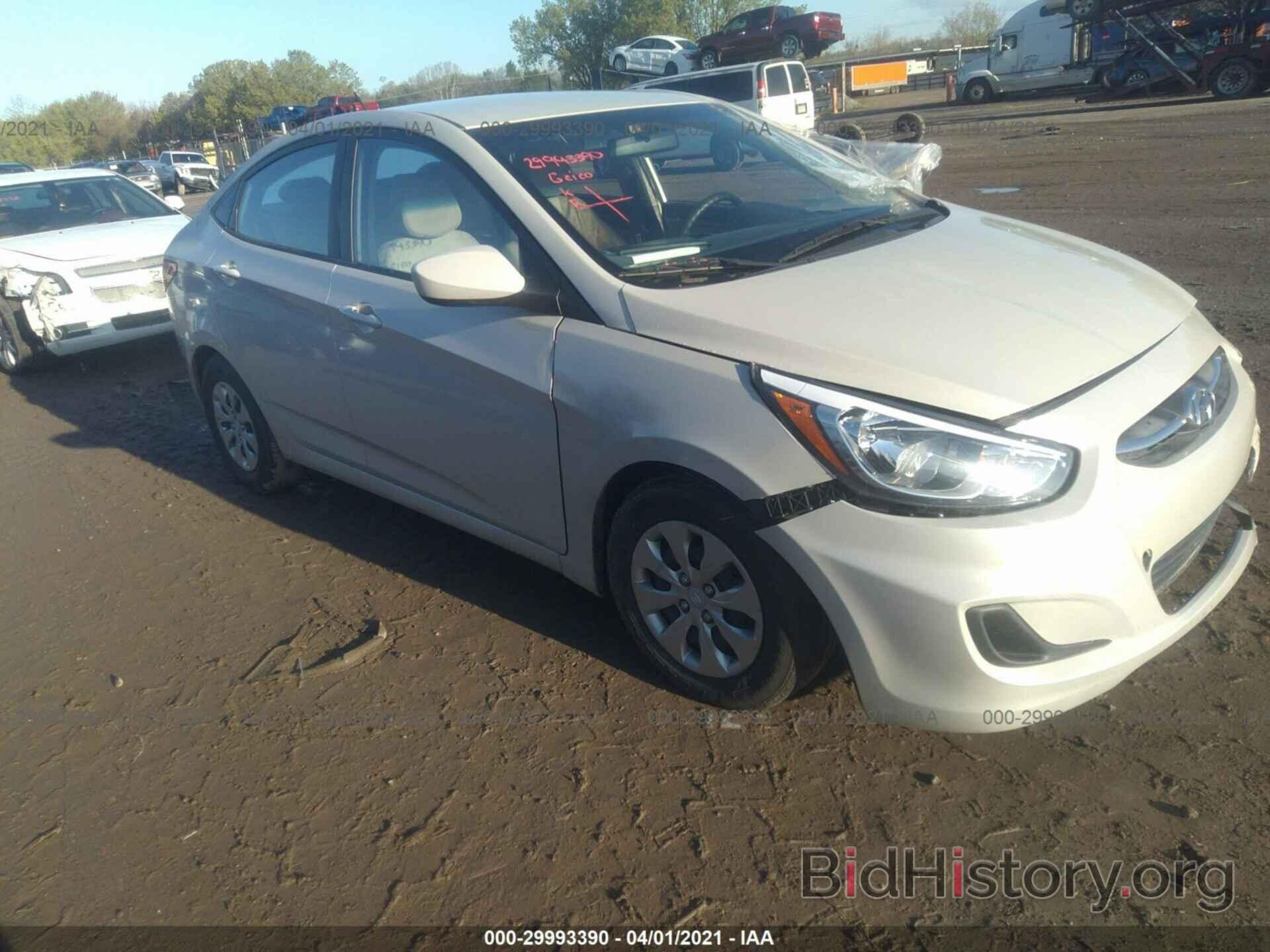 Photo KMHCT4AE4GU112286 - HYUNDAI ACCENT 2016