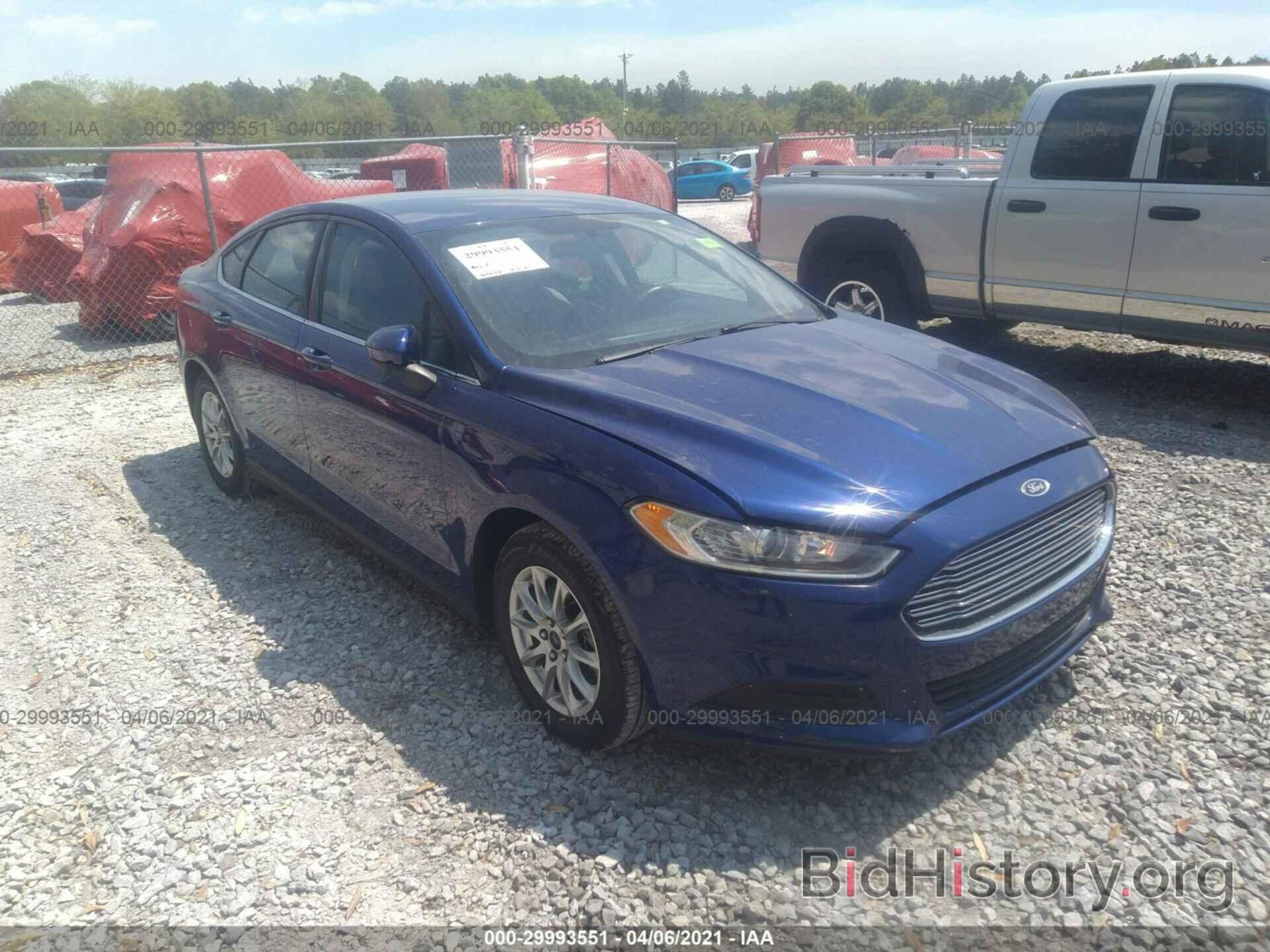 Photo 3FA6P0G77GR398042 - FORD FUSION 2016