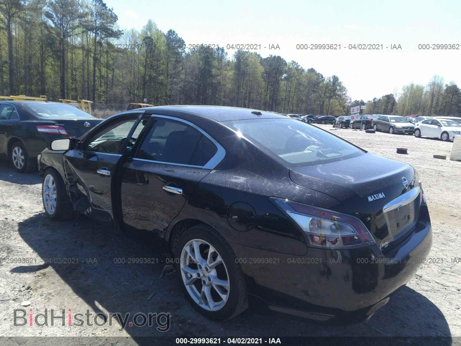 2012 NISSAN MAXIMA - VIN: 1N4AA5AP9CC869182 - Фото 3