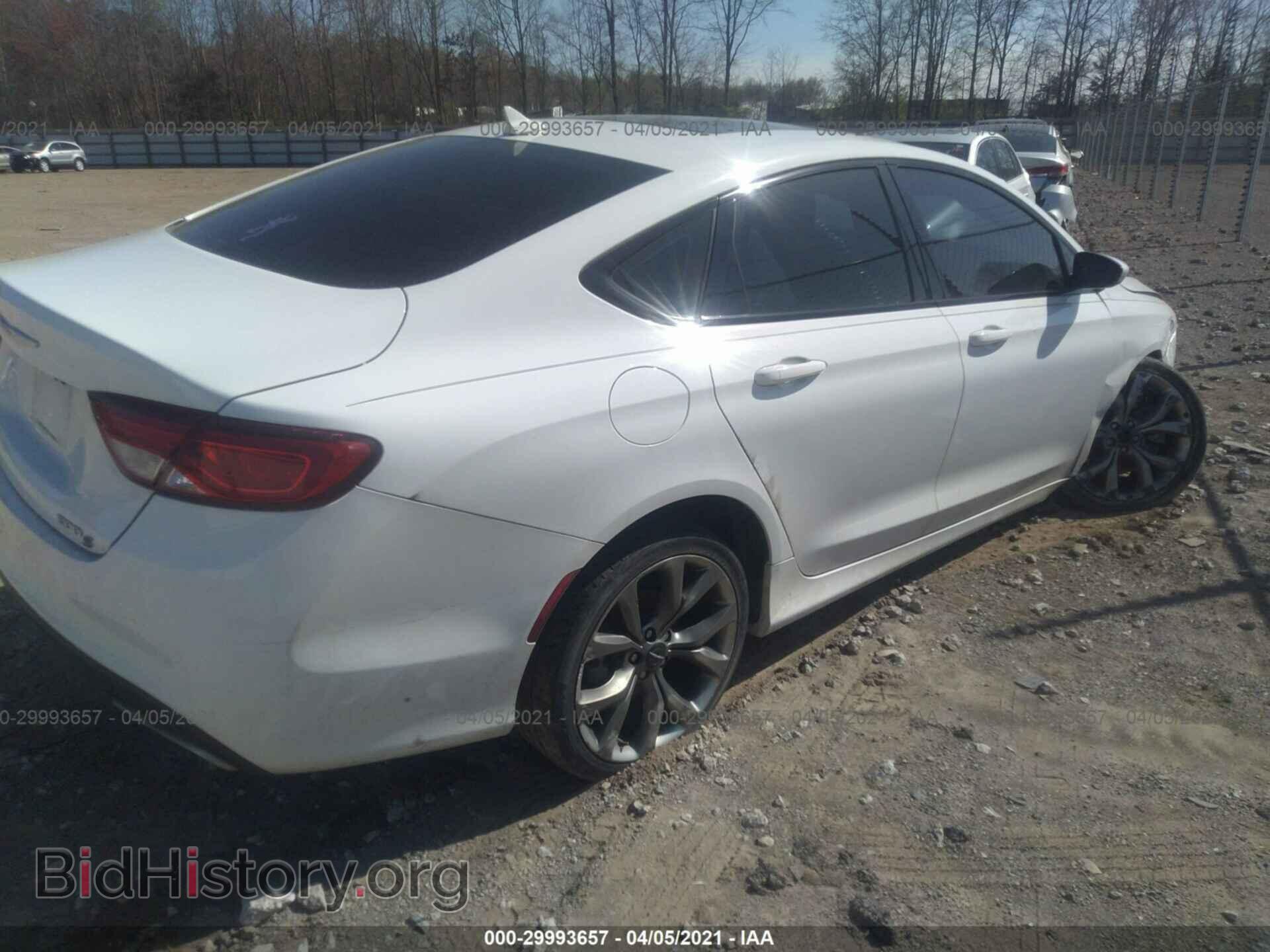 2015 CHRYSLER 200 - VIN: 1C3CCCBB8FN645838 - Photo 4