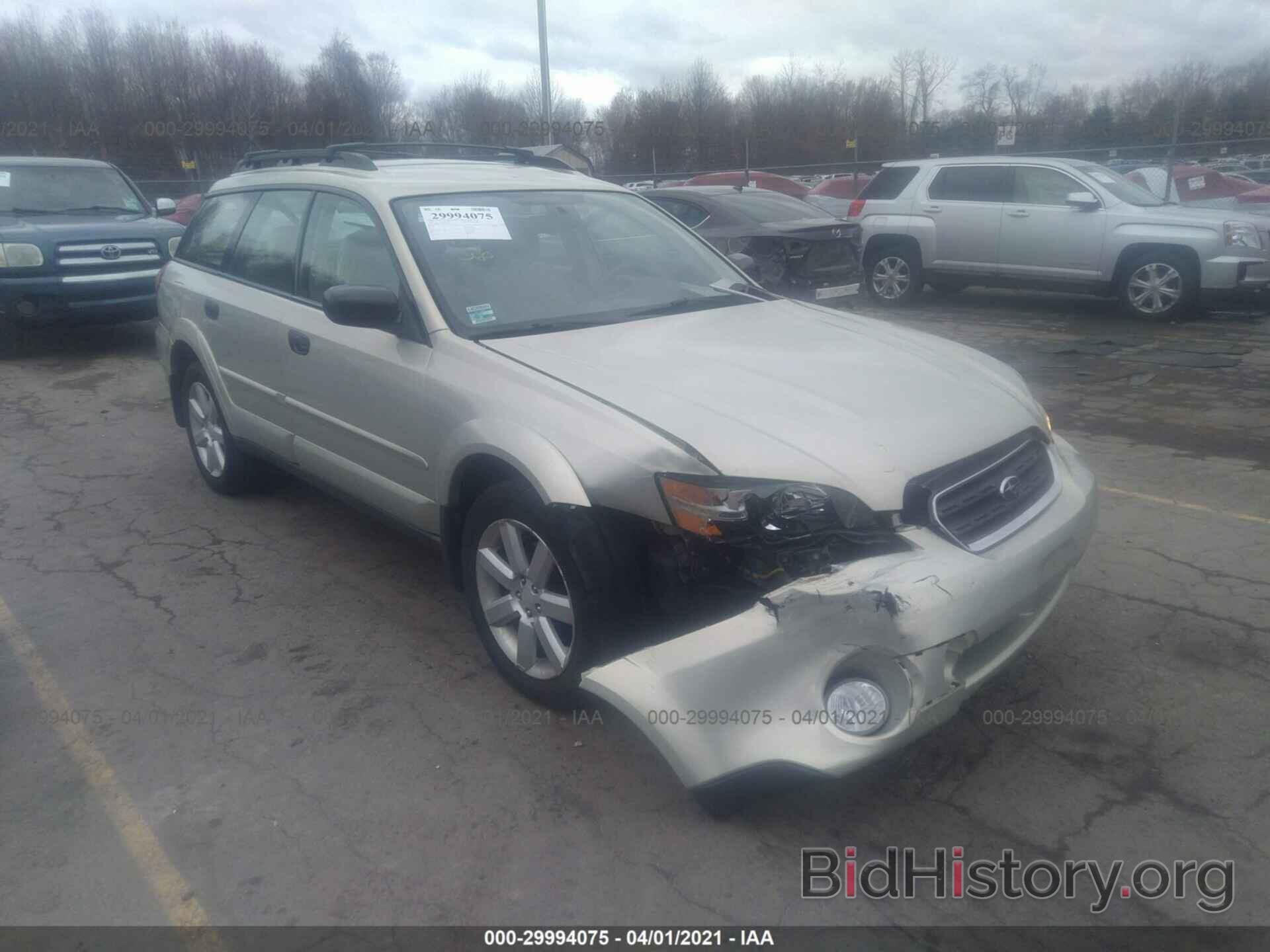 Photo 4S4BP61C167325395 - SUBARU LEGACY WAGON 2006