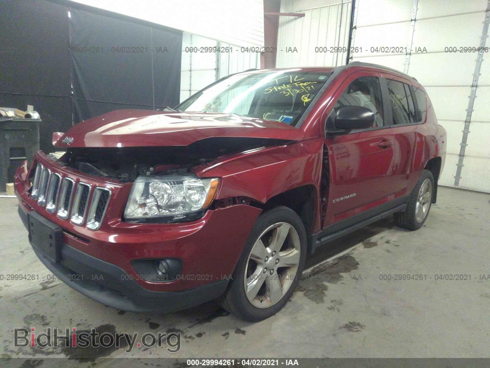 2012 JEEP COMPASS - VIN: 1C4NJDCBXCD650586 - Photo 2