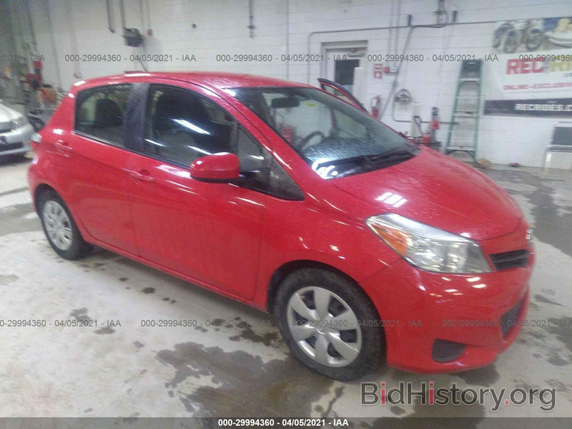 Photo JTDKTUD38ED592257 - TOYOTA YARIS 2014