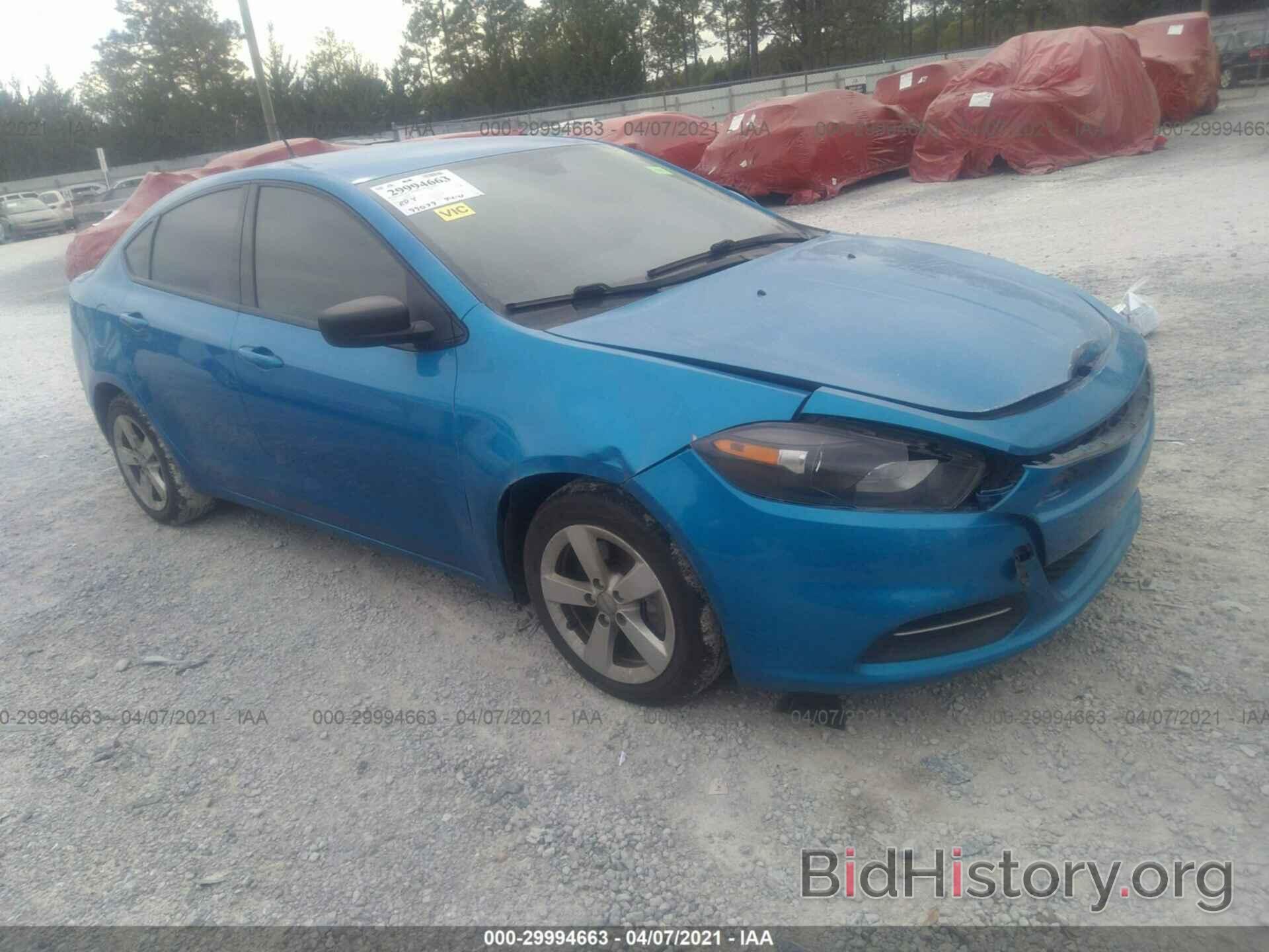 Photo 1C3CDFBB6FD223801 - DODGE DART 2015