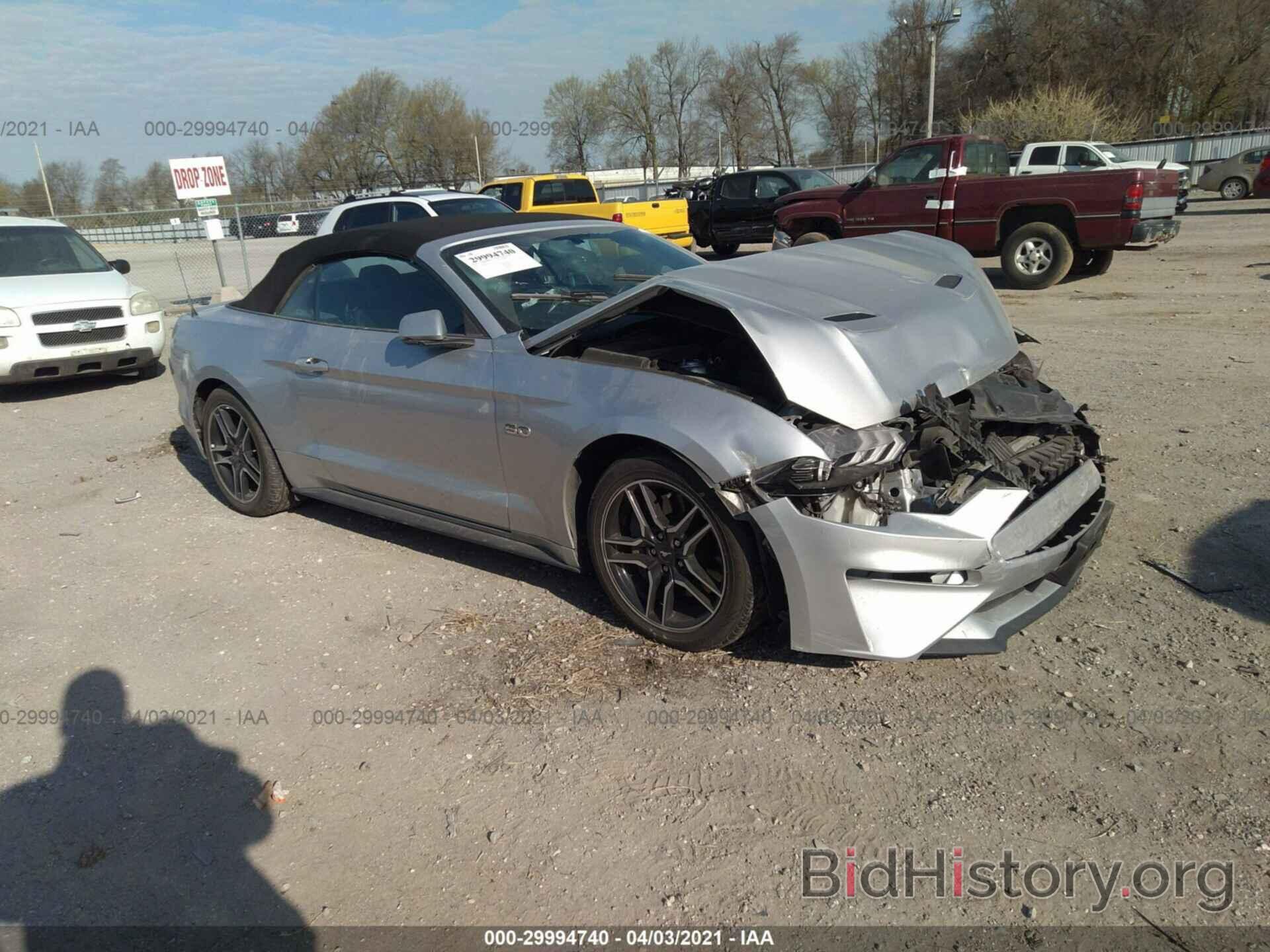 Photo 1FATP8FF8J5109934 - FORD MUSTANG 2018