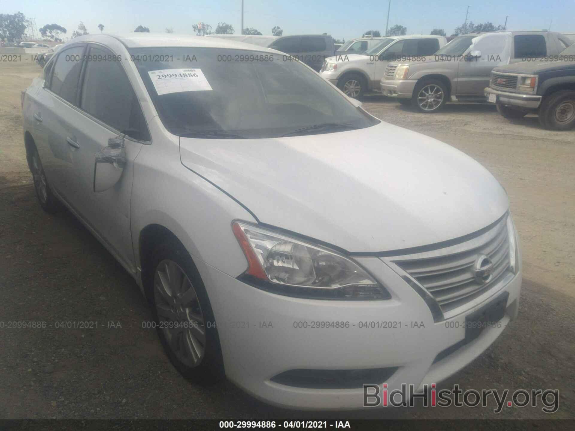 Photo 3N1AB7AP9EY289186 - NISSAN SENTRA 2014